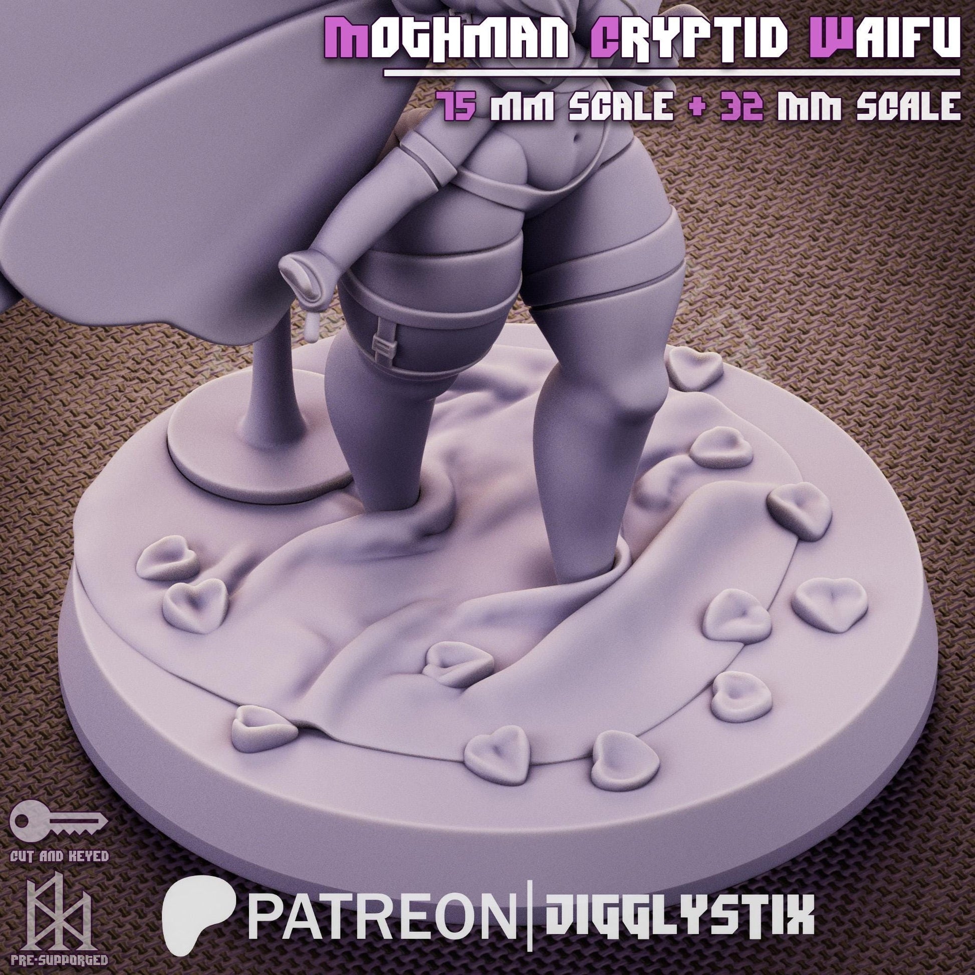 Gym Girl Resin Model Kit - Designed by Officer Rhu