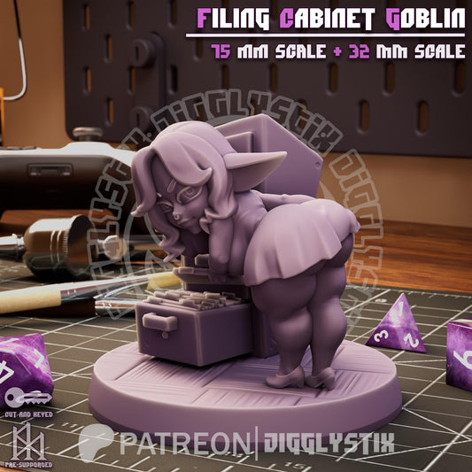 Filing Cabinet Goblin Mini - 32mm or 75mm - Jigglystix