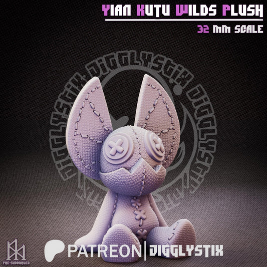Yian Kut-ku Monster Hunter Inspired Mini - 32mm - Jigglystix