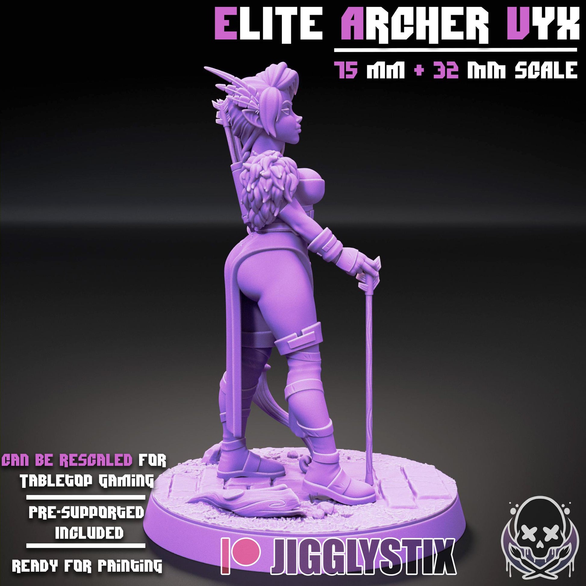 Elite Archer Vyx Mini - 32mm or 75mm - Jigglystix