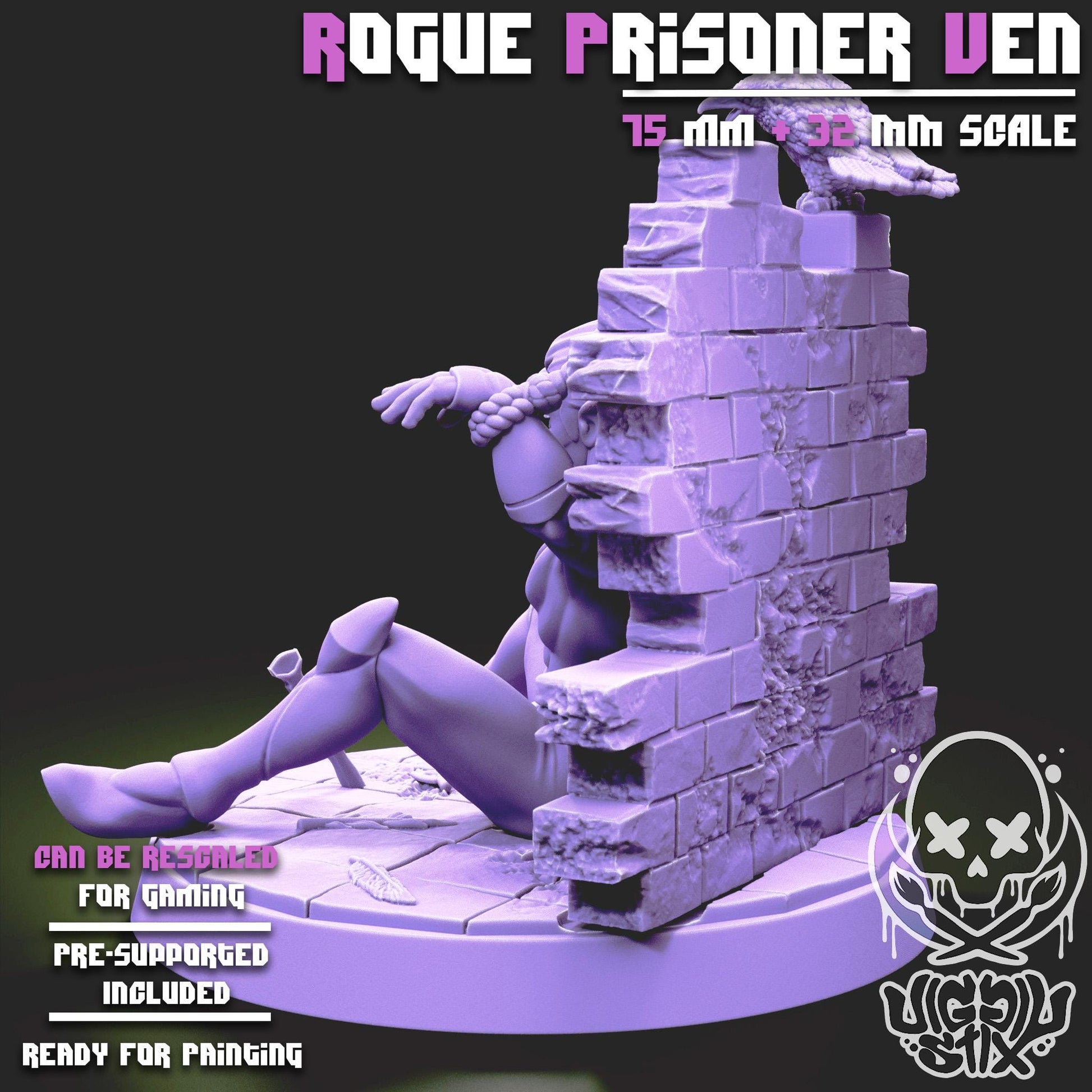 Rogue Prisoner Vex Mini - 32mm or 75mm - Jigglystix