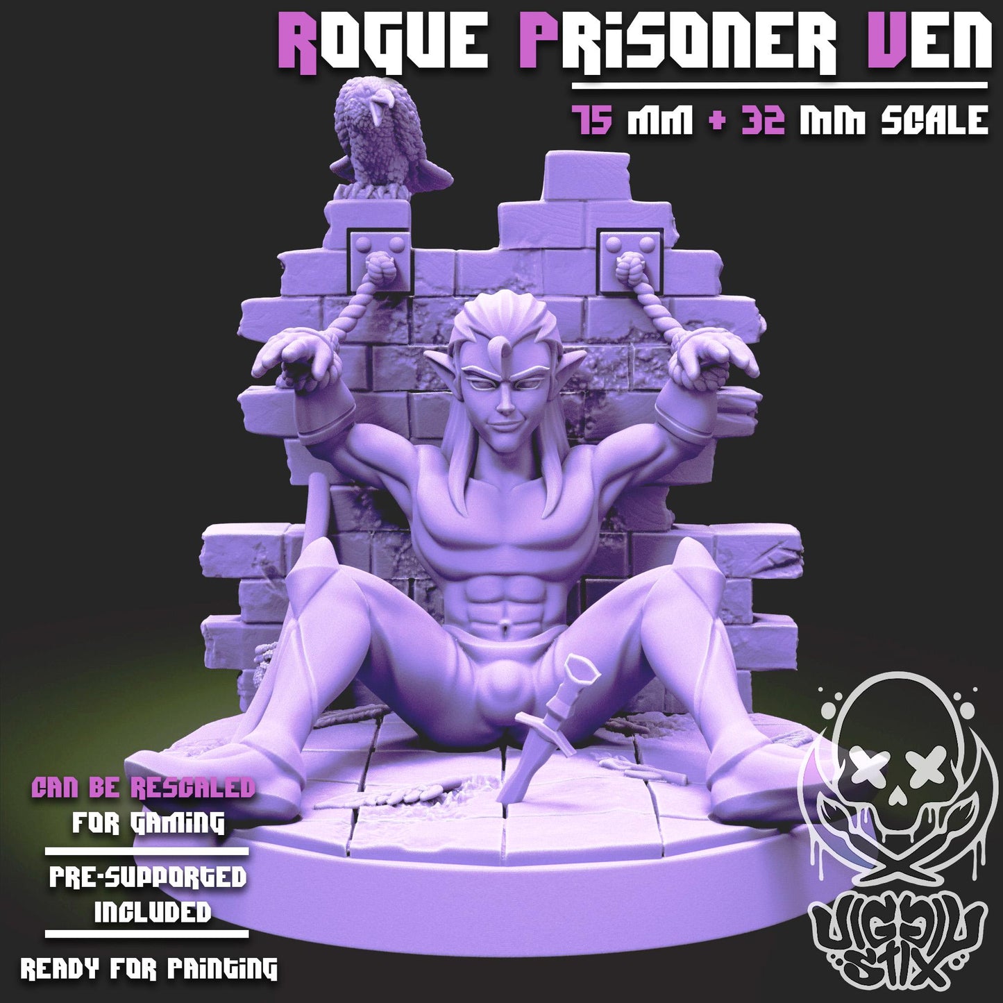 Rogue Prisoner Vex Mini - 32mm or 75mm - Jigglystix