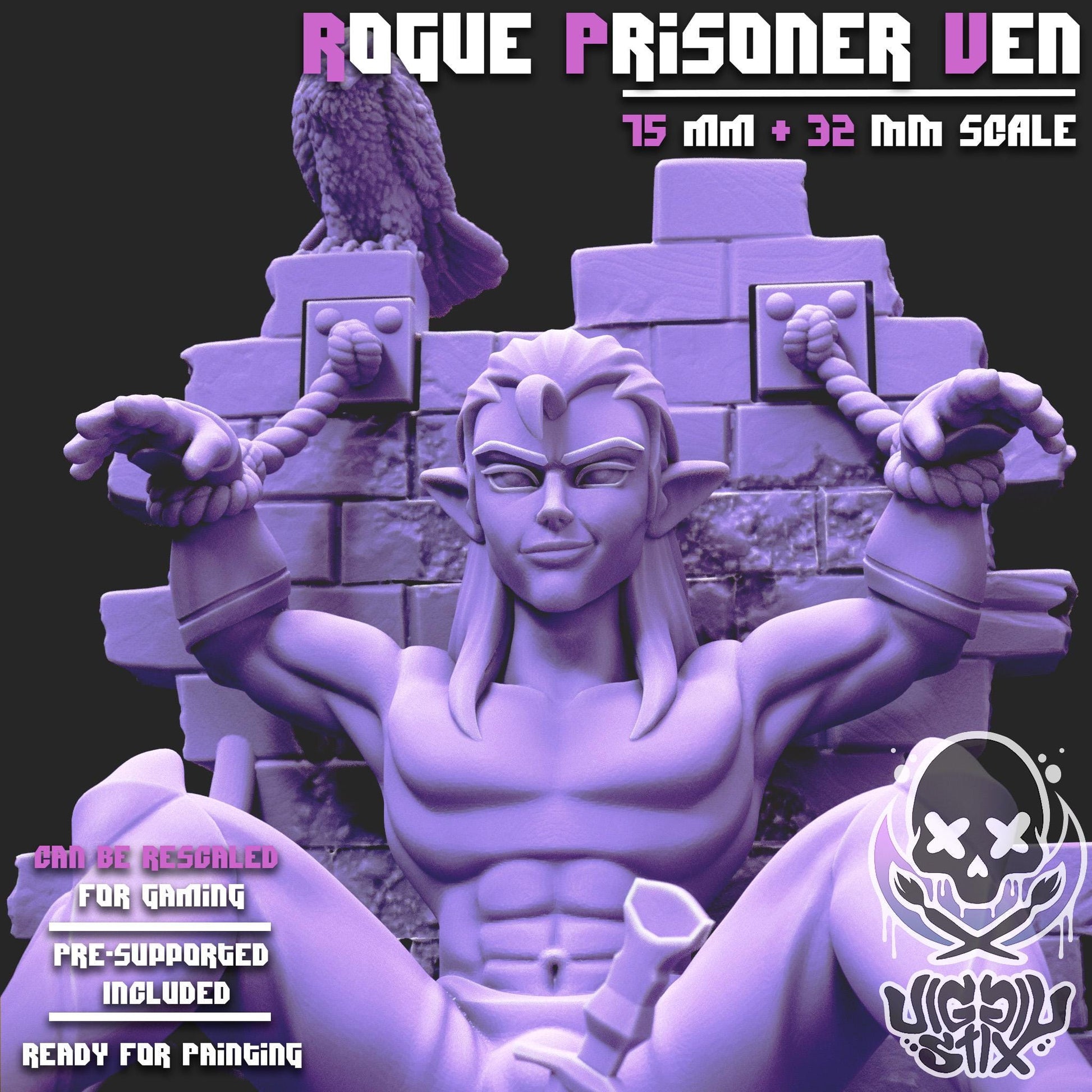 Rogue Prisoner Vex Mini - 32mm or 75mm - Jigglystix