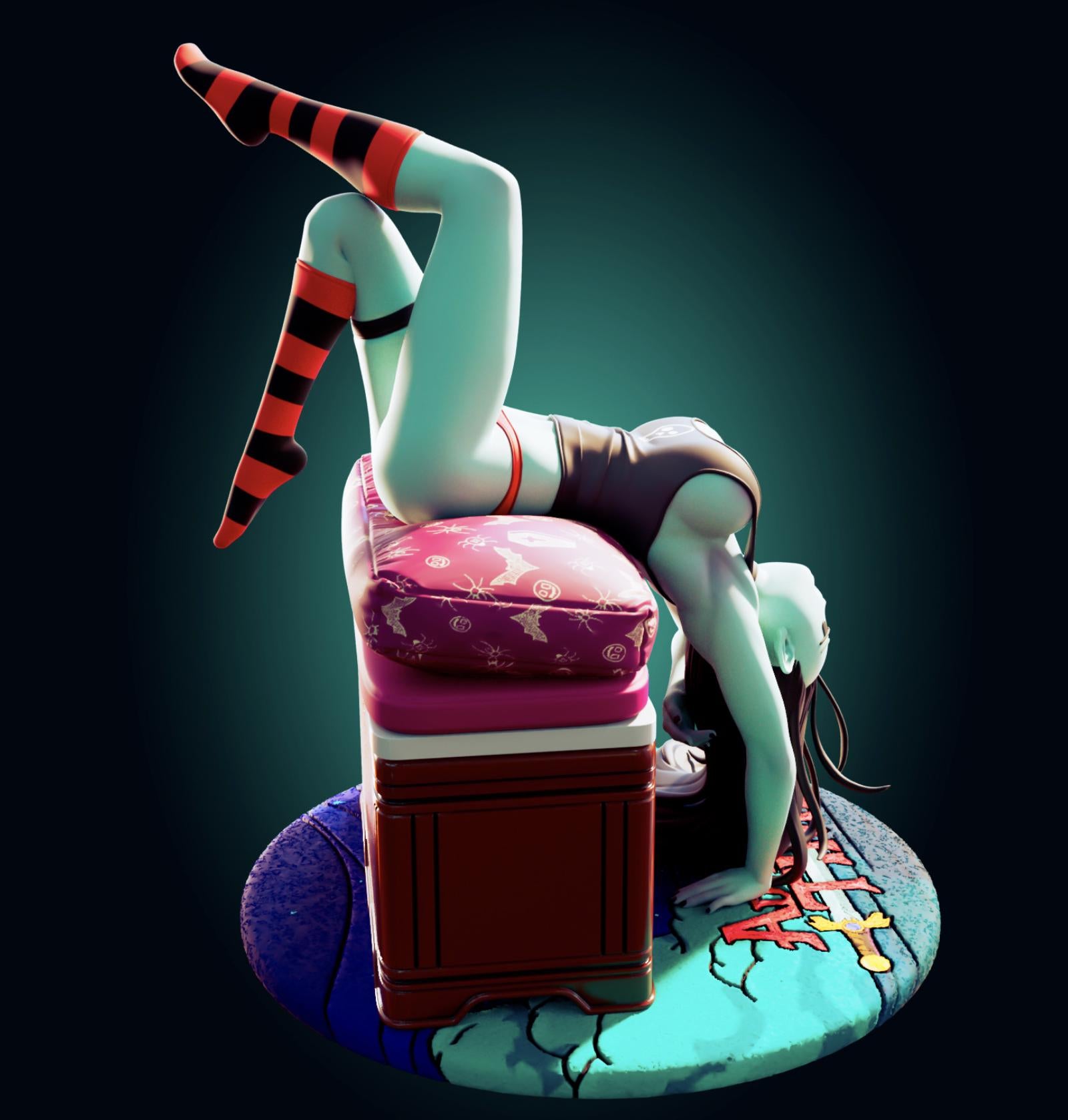Vampire Girl Model Kit - Designed by Officer Rhu