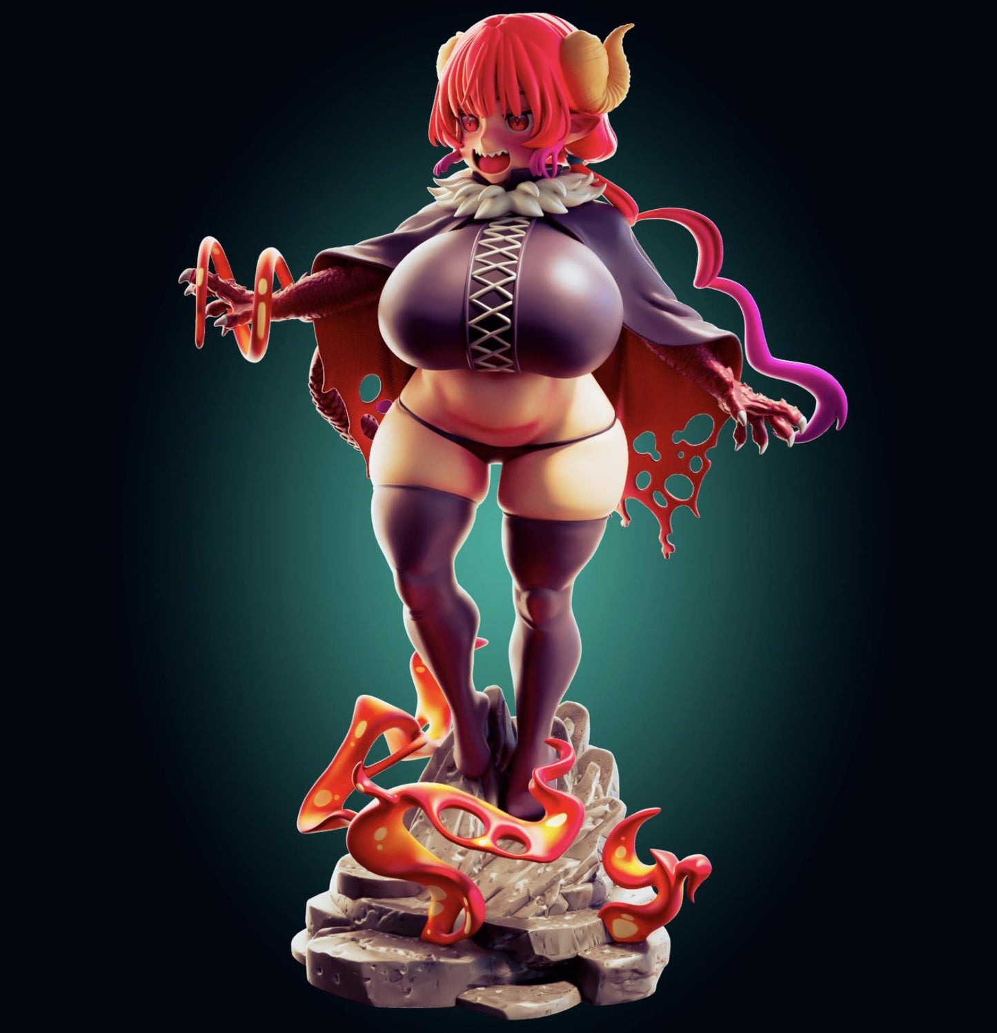 Ilulu Inspired Model Kit | 3D Resin Print Figurine | Designed by Officer Rhu