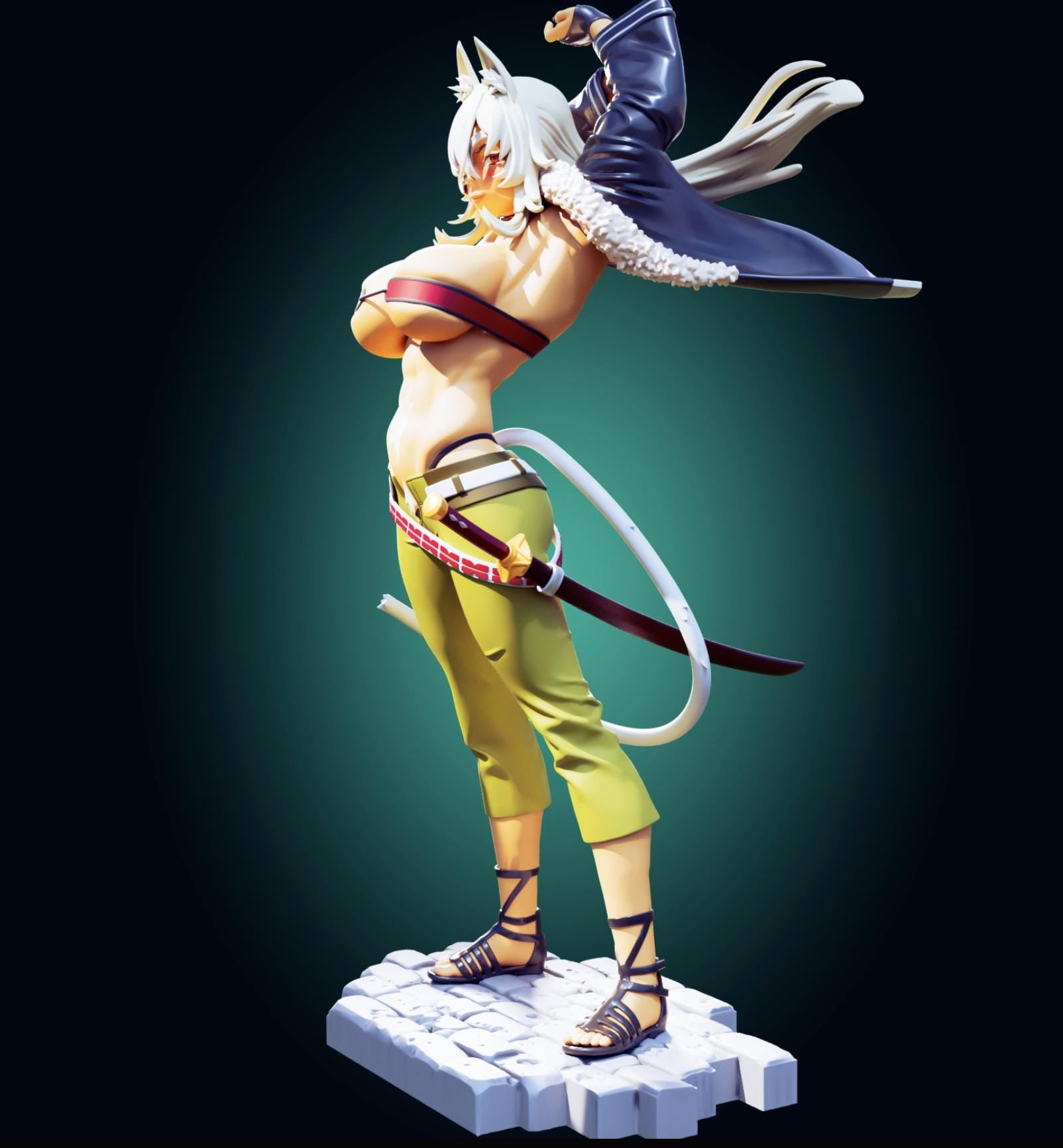Ghislaine Tensei Inspired Model Kit - 130mm 1/6 Scale - Designed by Officer Rhu