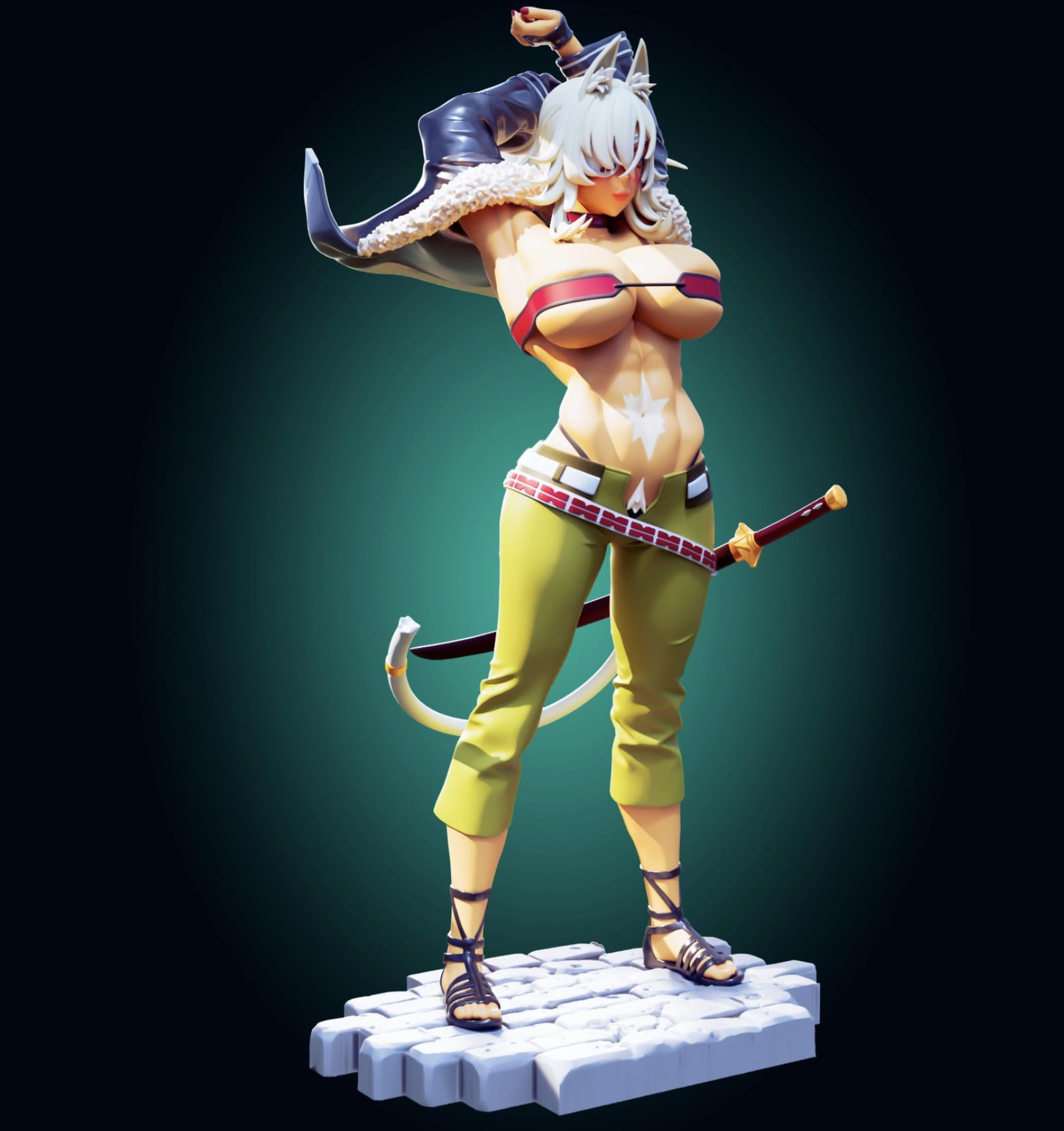 Ghislaine Tensei Inspired Model Kit - 130mm 1/6 Scale - Designed by Officer Rhu