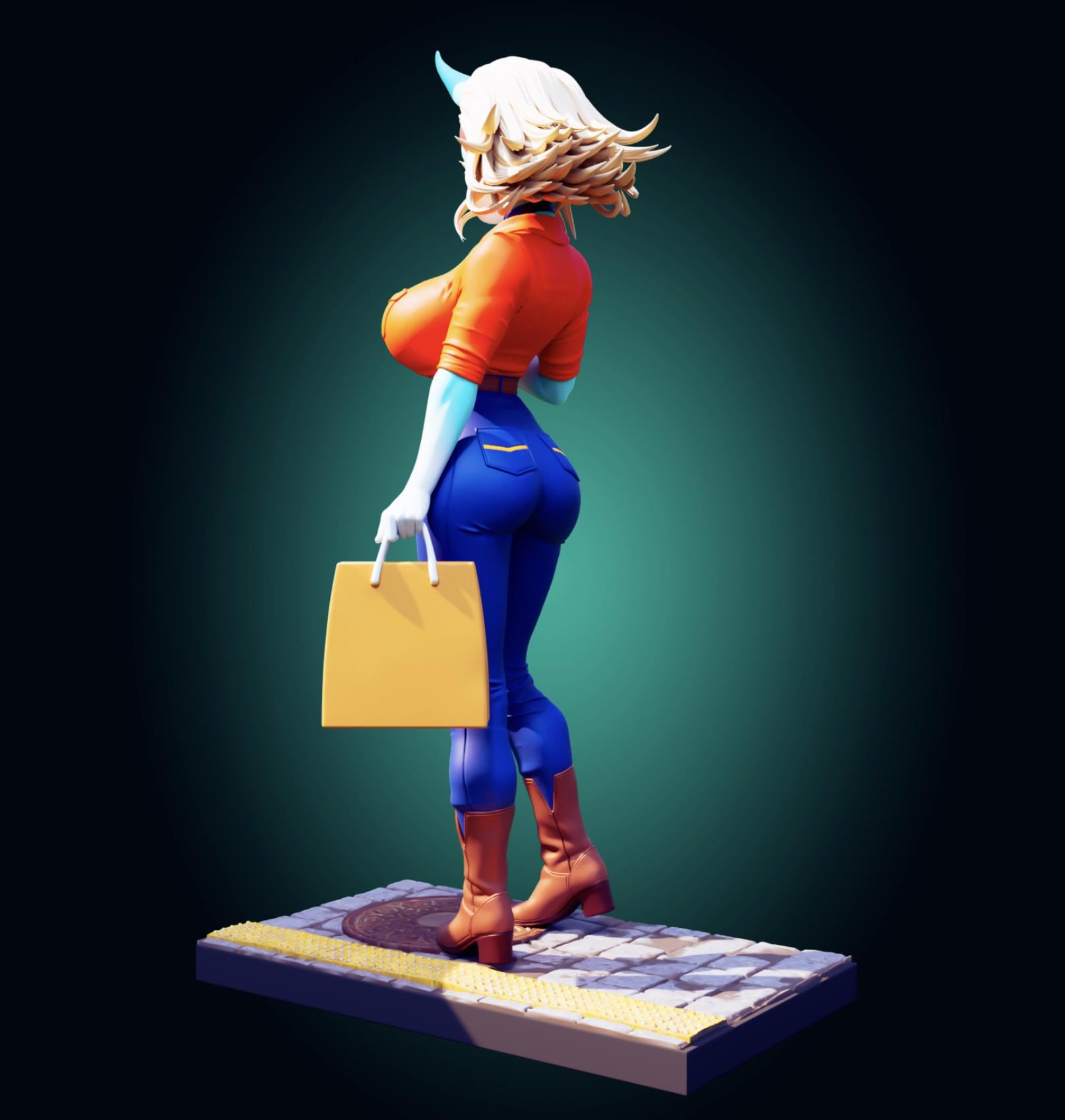 Ippan Josei Inspired Model Kit - 80mm 1/6 Scale - Designed by Officer Rhu