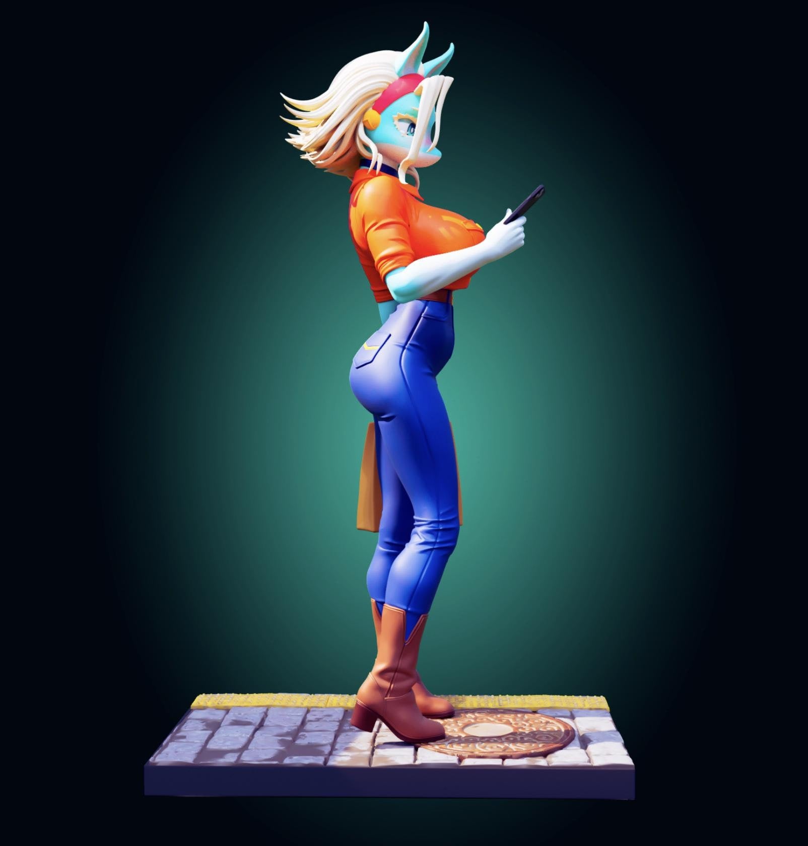 Ippan Josei Inspired Model Kit - 80mm 1/6 Scale - Designed by Officer Rhu