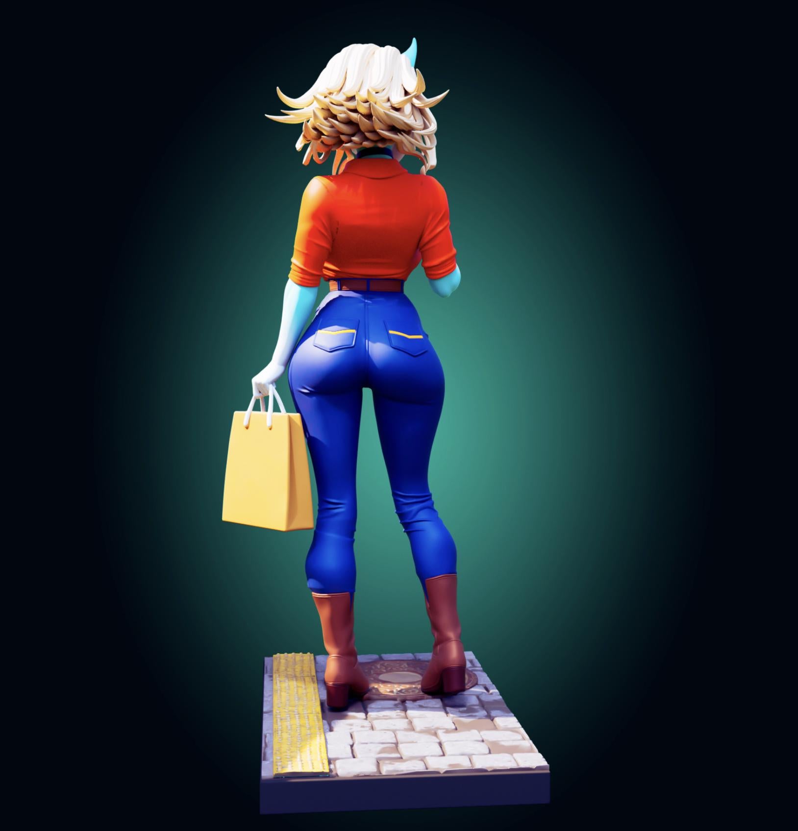Ippan Josei Inspired Model Kit - 80mm 1/6 Scale - Designed by Officer Rhu