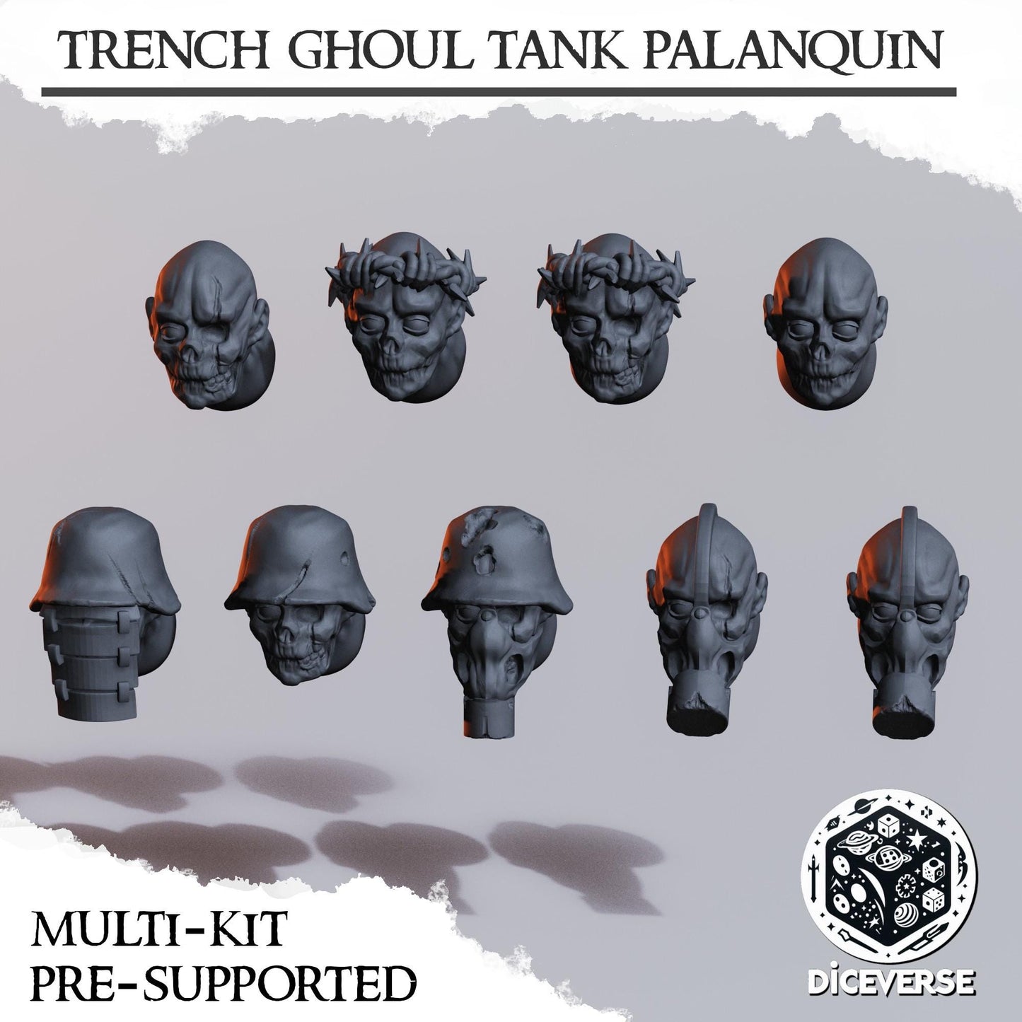 Trench Ghoul Tank Palanquin | Trench Crusade | Diceverse