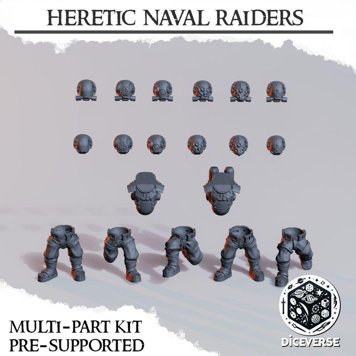 Naval Heretic Raiders 32mm | Trench Crusade | Diceverse