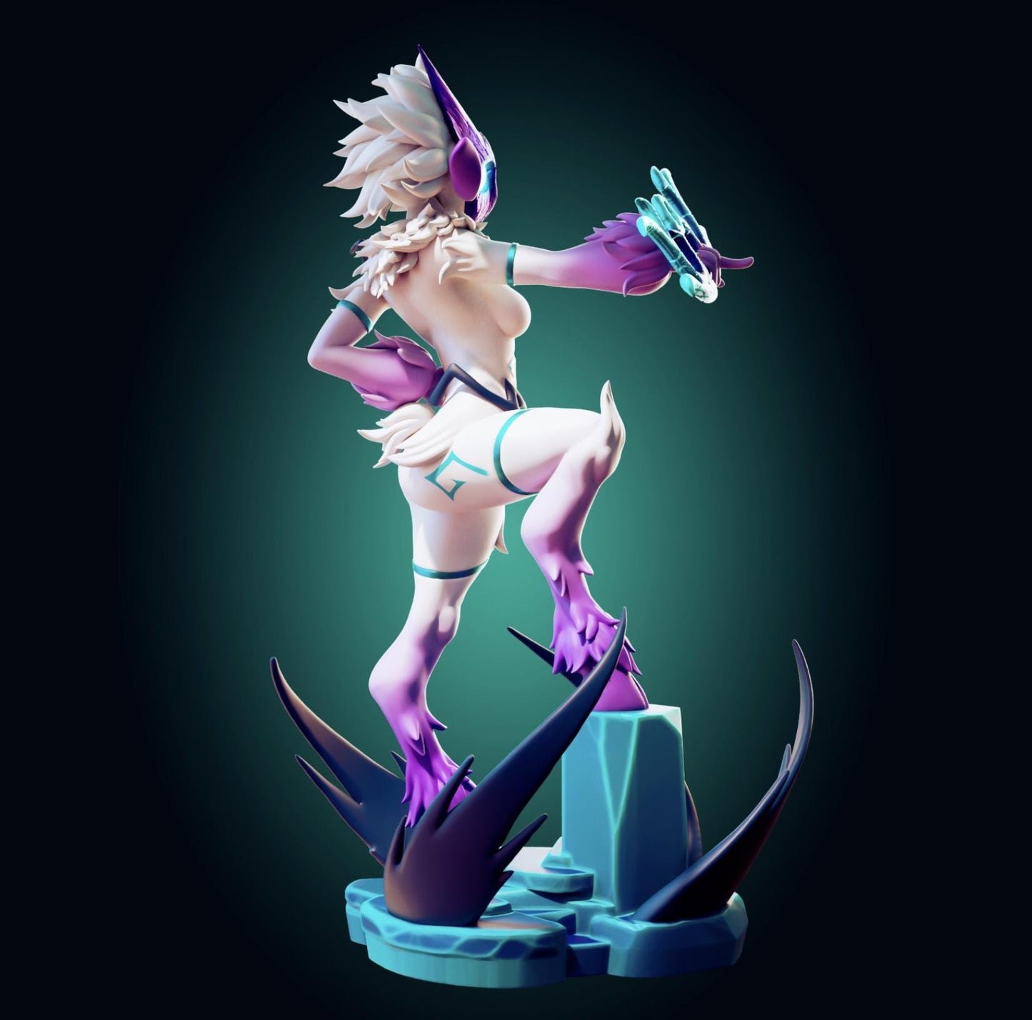 Lamb Inspired Model Kit | 3D Print Resin Figurine | Officer Rhu
