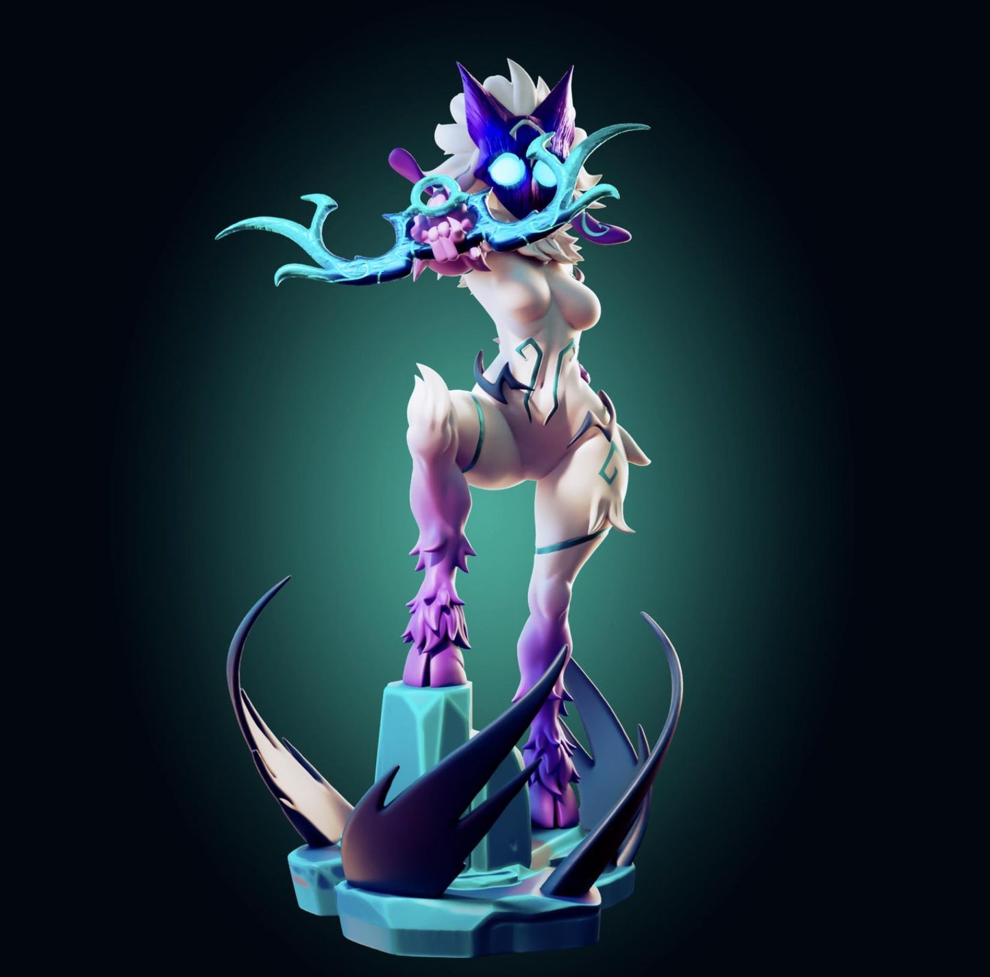 Lamb Inspired Model Kit | 3D Print Resin Figurine | Officer Rhu