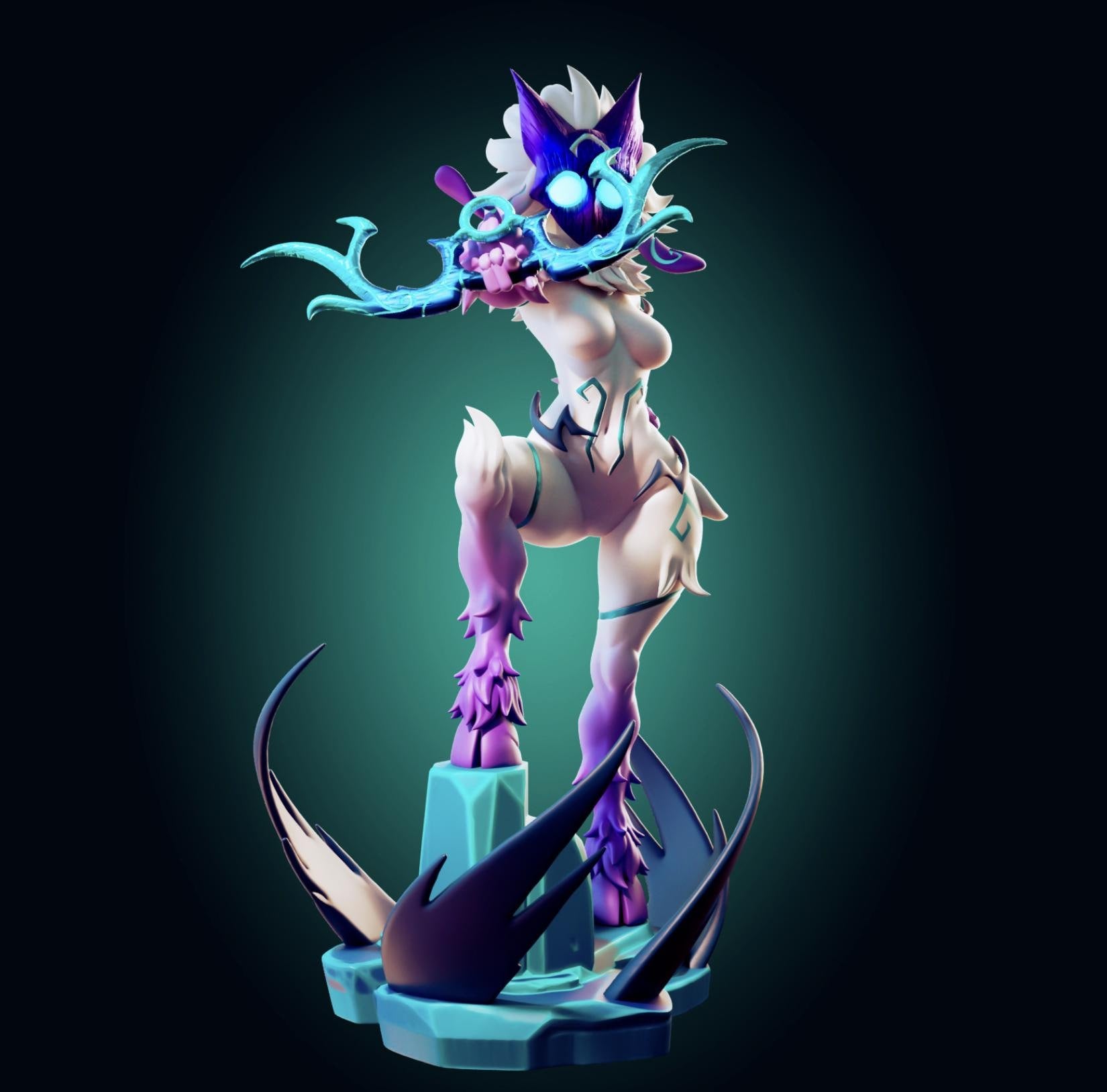 Lamb Inspired Model Kit | 3D Print Resin Figurine | Officer Rhu