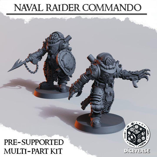 Naval Raider Commando 32mm | Trench Crusade | Diceverse