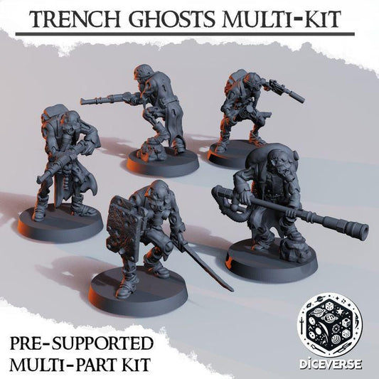 Trench Ghosts Multi-Kit 32mm | Trench Crusade | Diceverse