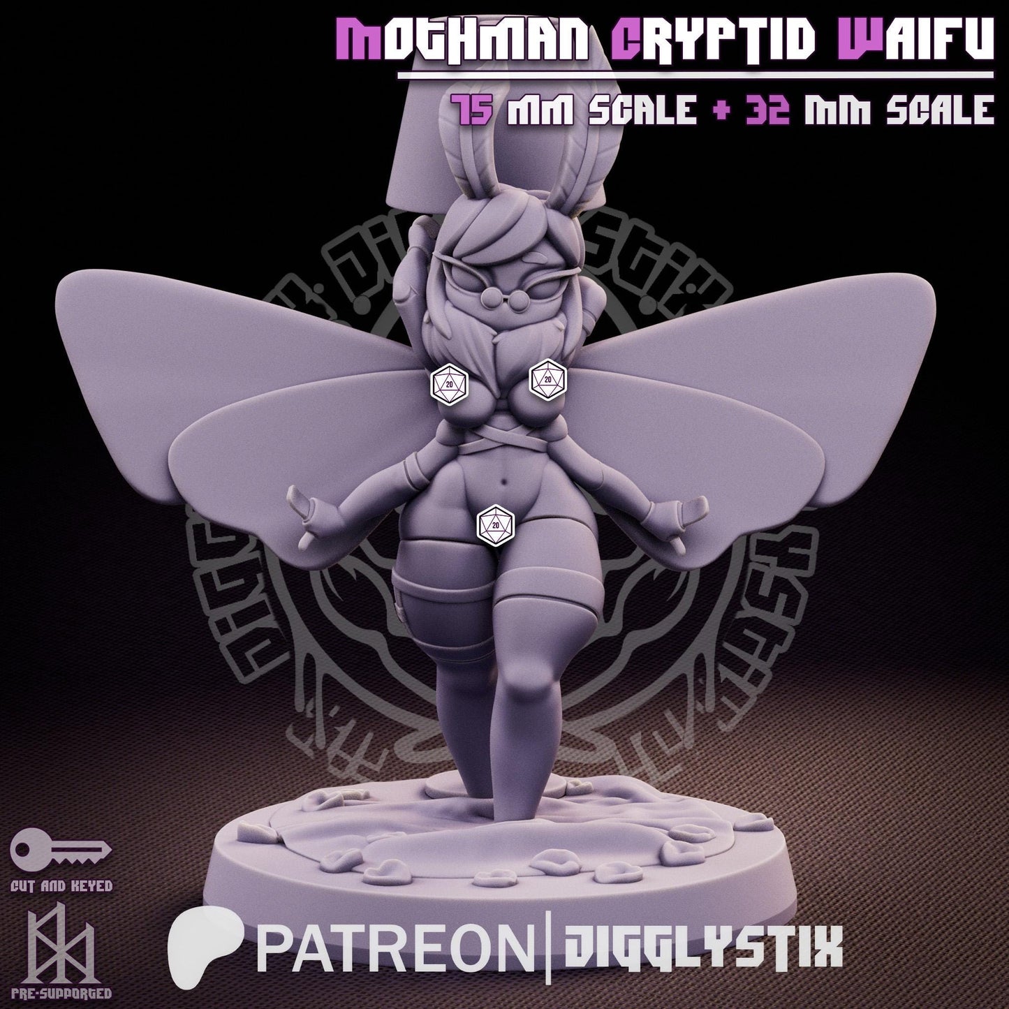 Gym Girl Resin Model Kit - Designed by Officer Rhu