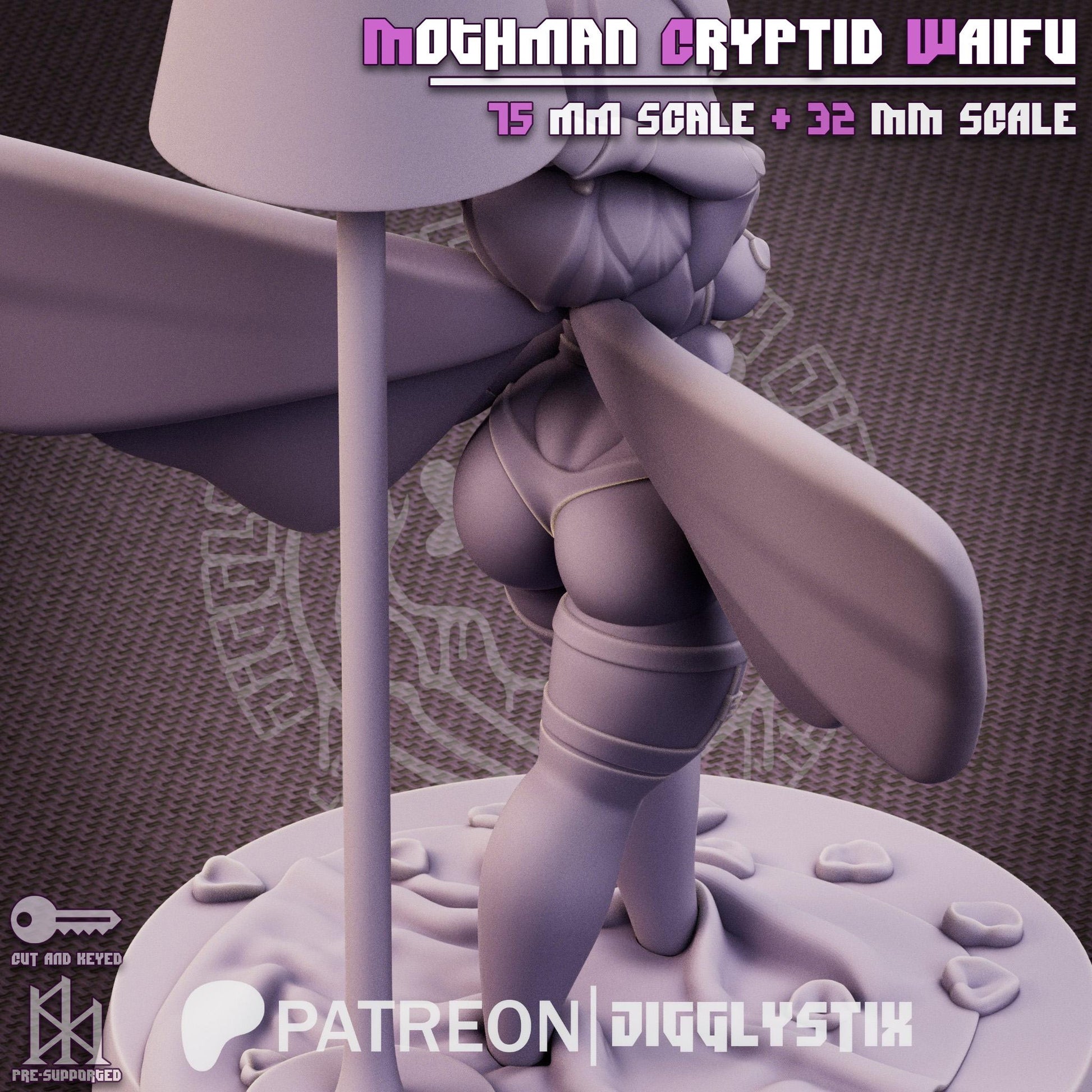 Gym Girl Resin Model Kit - Designed by Officer Rhu