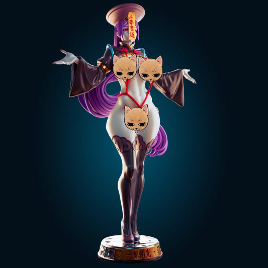 Zombie Girl Model Kit | 3D Resin Print Figurine | Officer Rhu