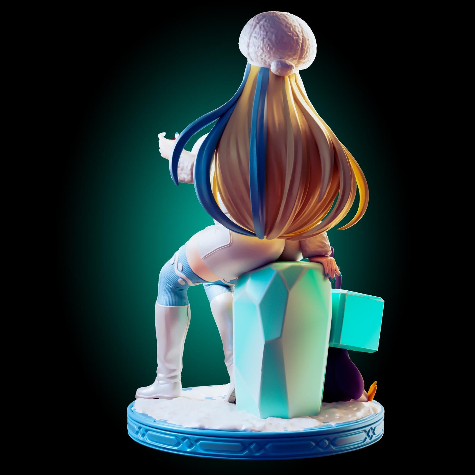 Ice Trainer Model Kit | 3D Resin Print Figurine | Officer Rhu