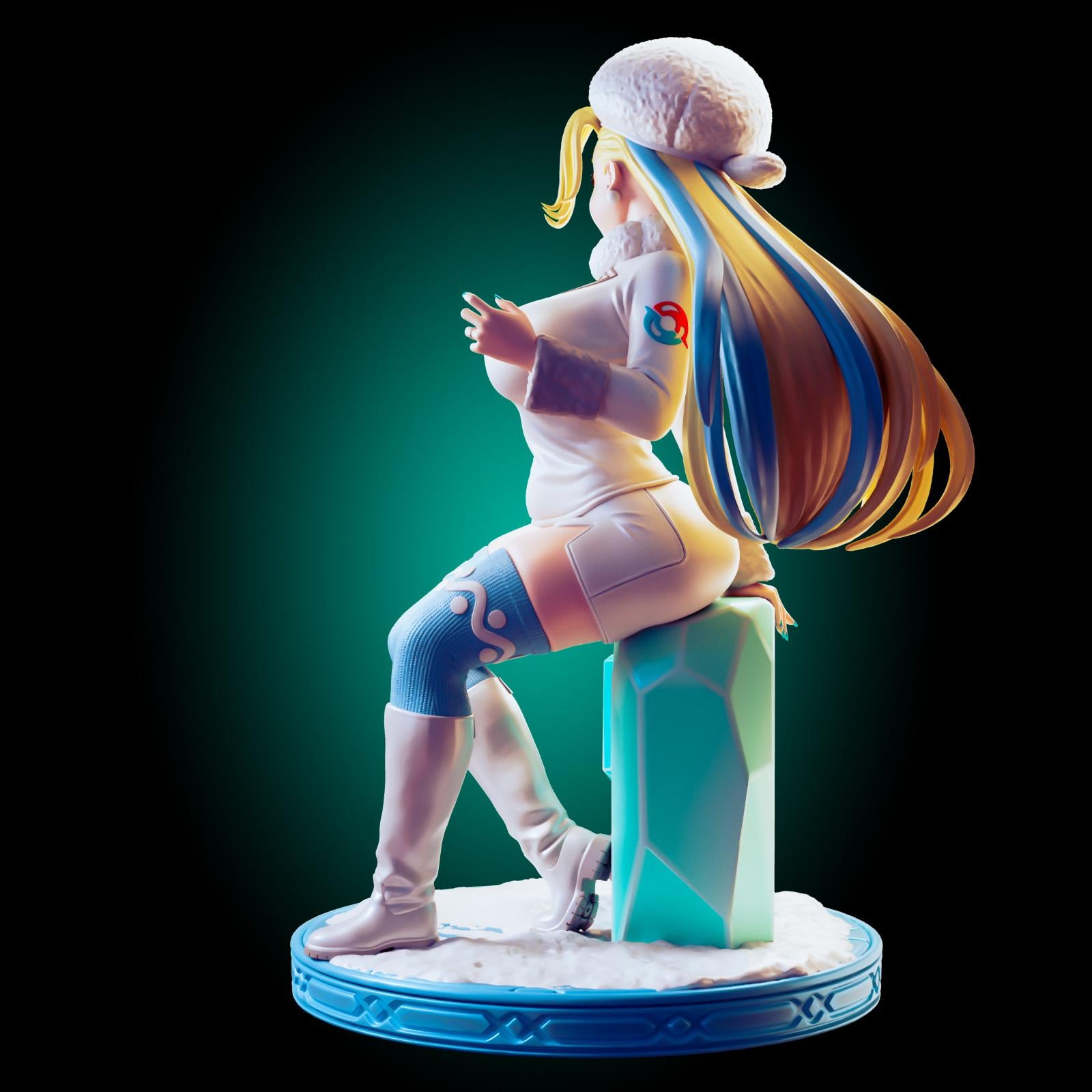 Ice Trainer Model Kit | 3D Resin Print Figurine | Officer Rhu