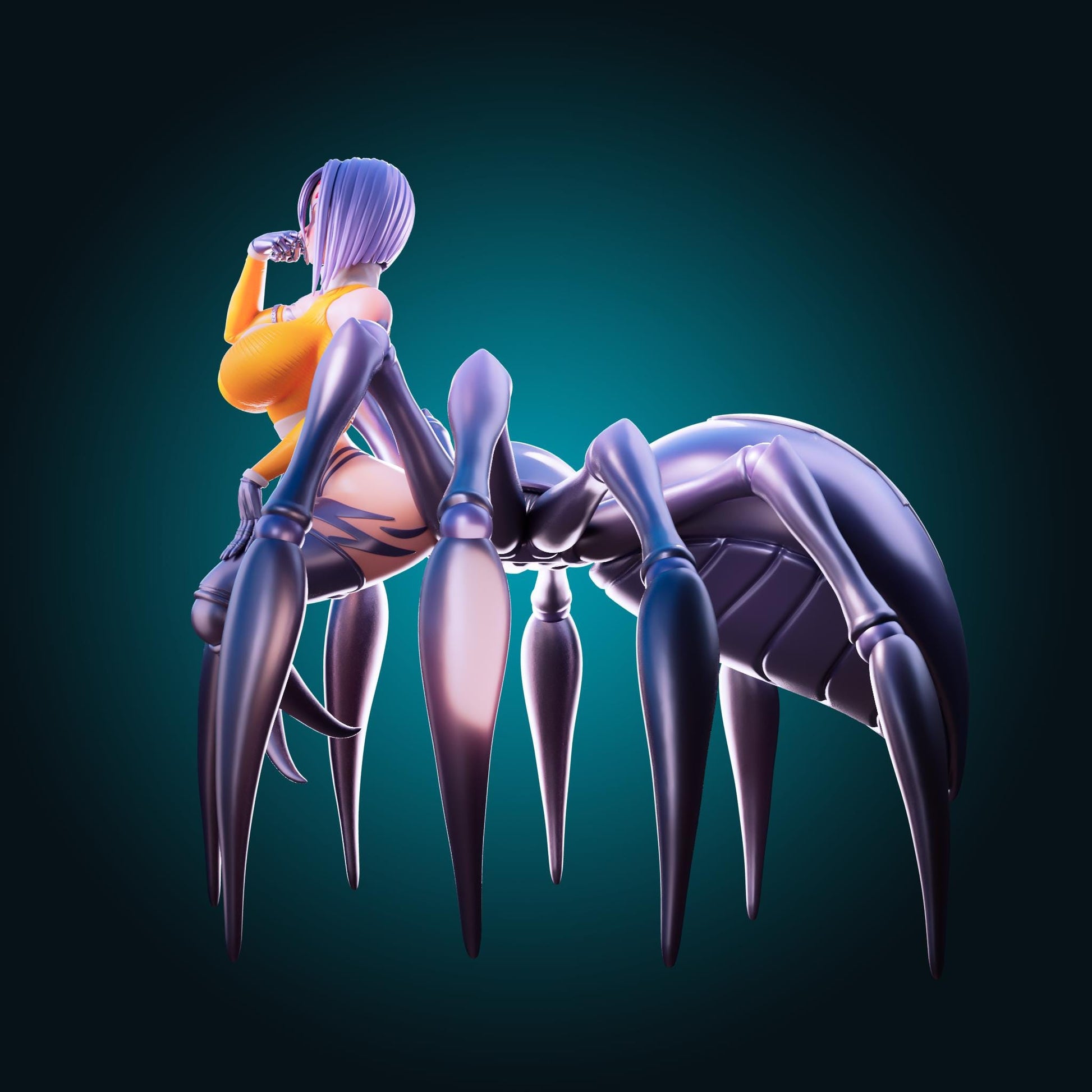 Spider Girl Model Kit | 3D Resin Print Figurine | Officer Rhu