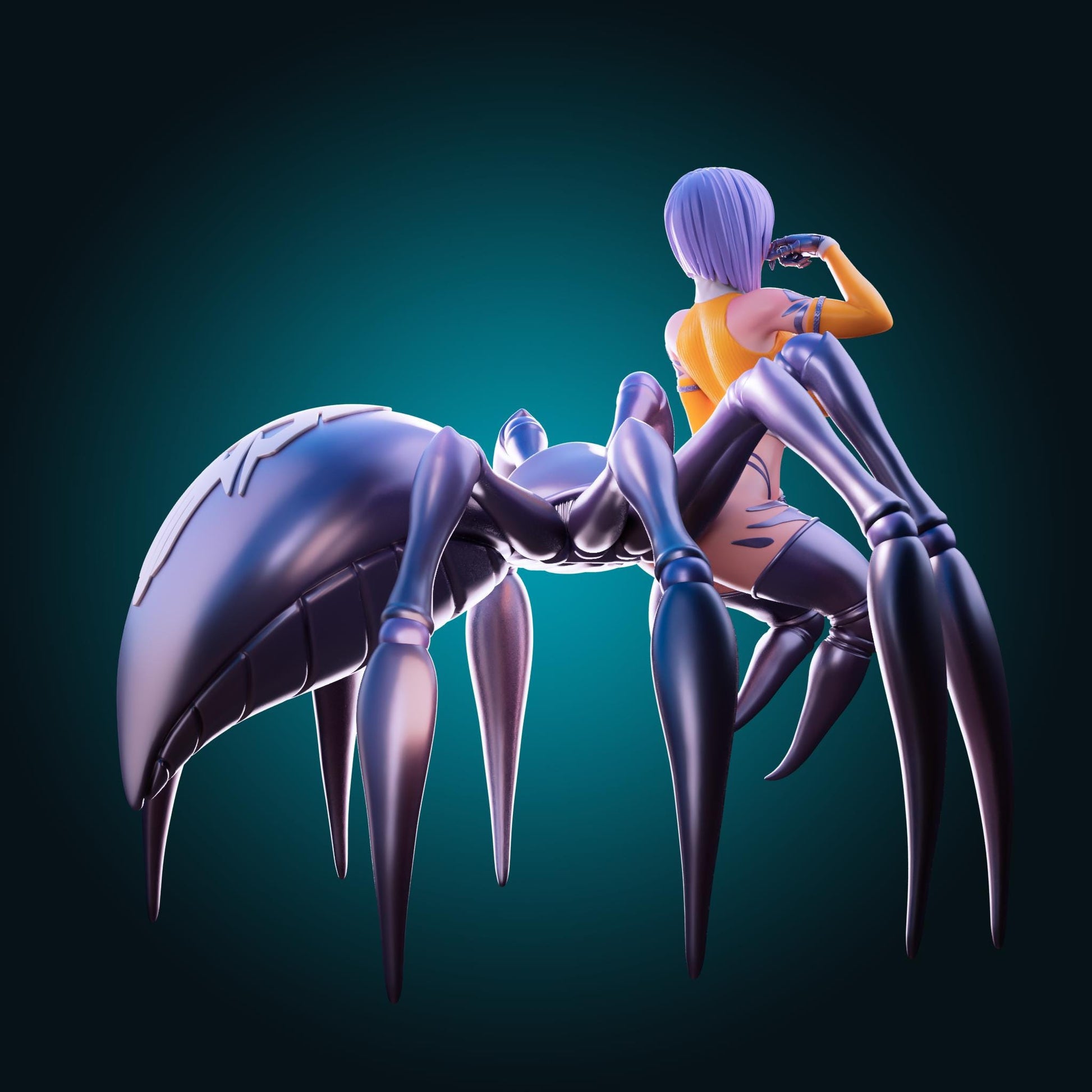 Spider Girl Model Kit | 3D Resin Print Figurine | Officer Rhu