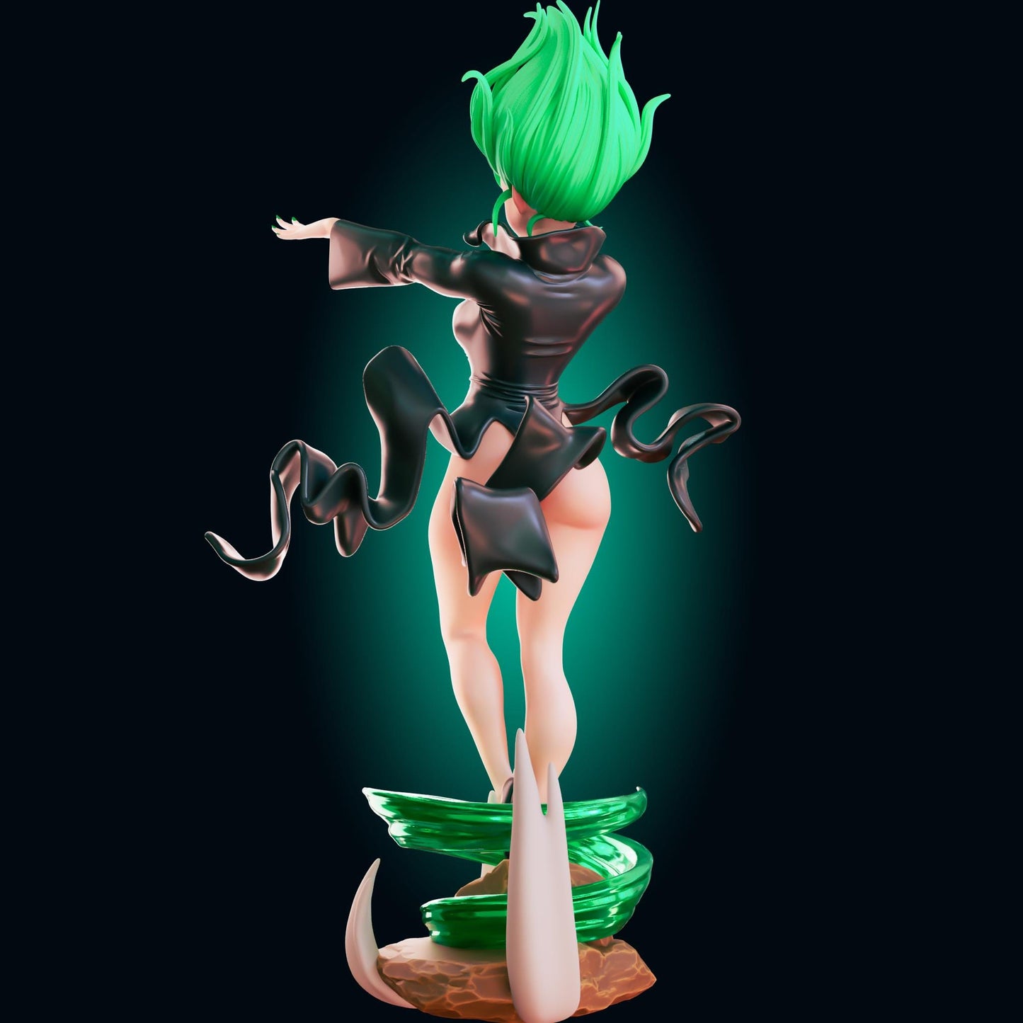 Psychic Girl Model Kit | 3D Resin Print Figurine | Officer Rhu