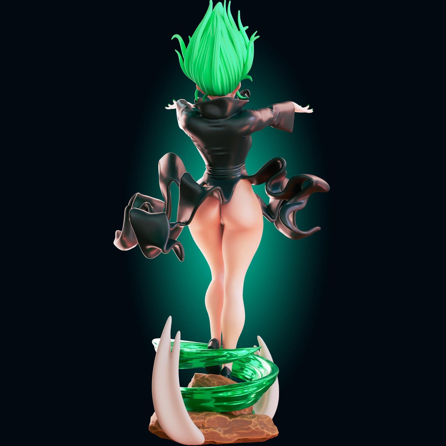 Psychic Girl Model Kit | 3D Resin Print Figurine | Officer Rhu