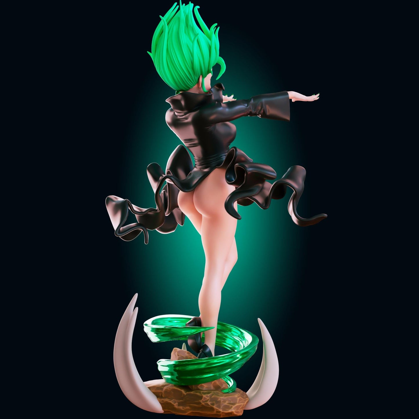 Psychic Girl Model Kit | 3D Resin Print Figurine | Officer Rhu