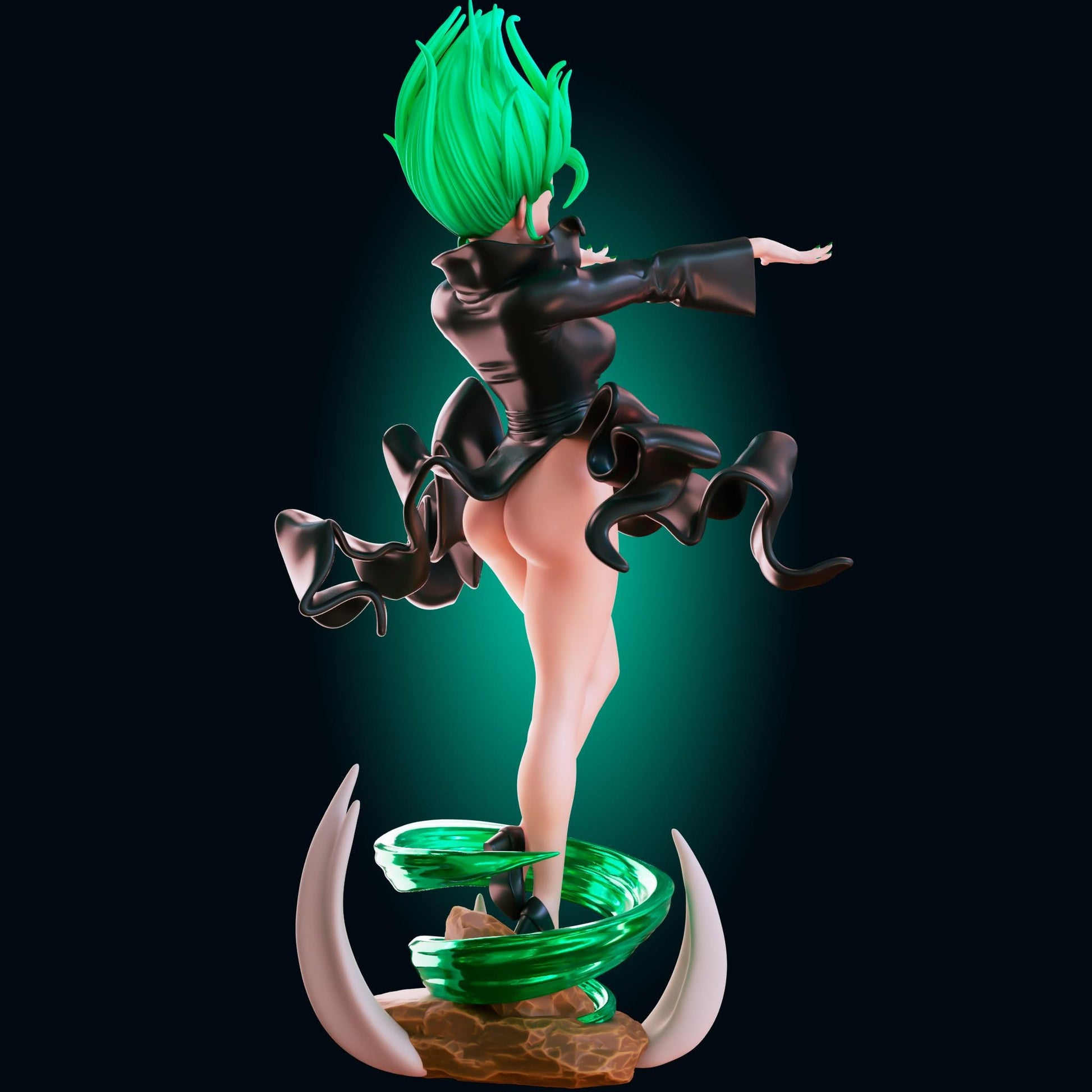 Psychic Girl Model Kit | 3D Resin Print Figurine | Officer Rhu