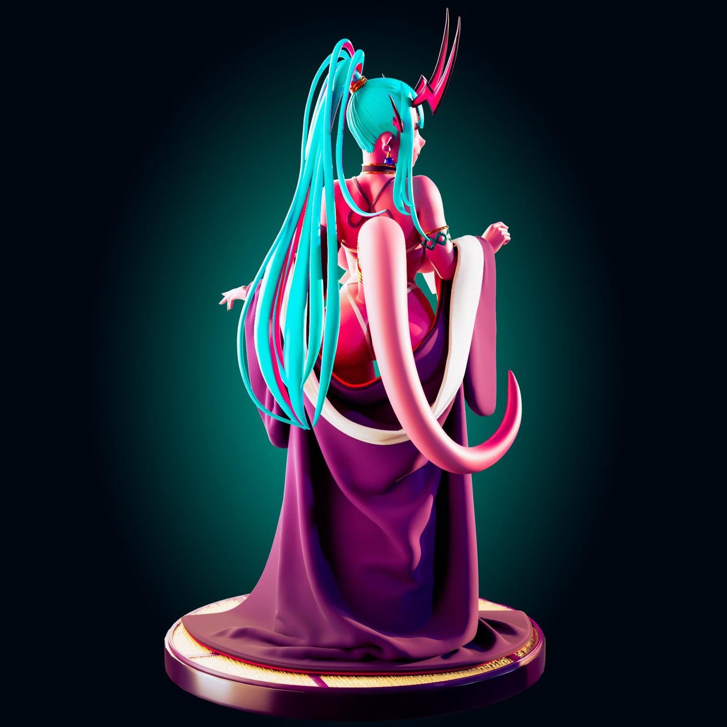 Spirit Maiden Pin Up Model Kit | 3D Resin Print Figurine | Officer Rhu