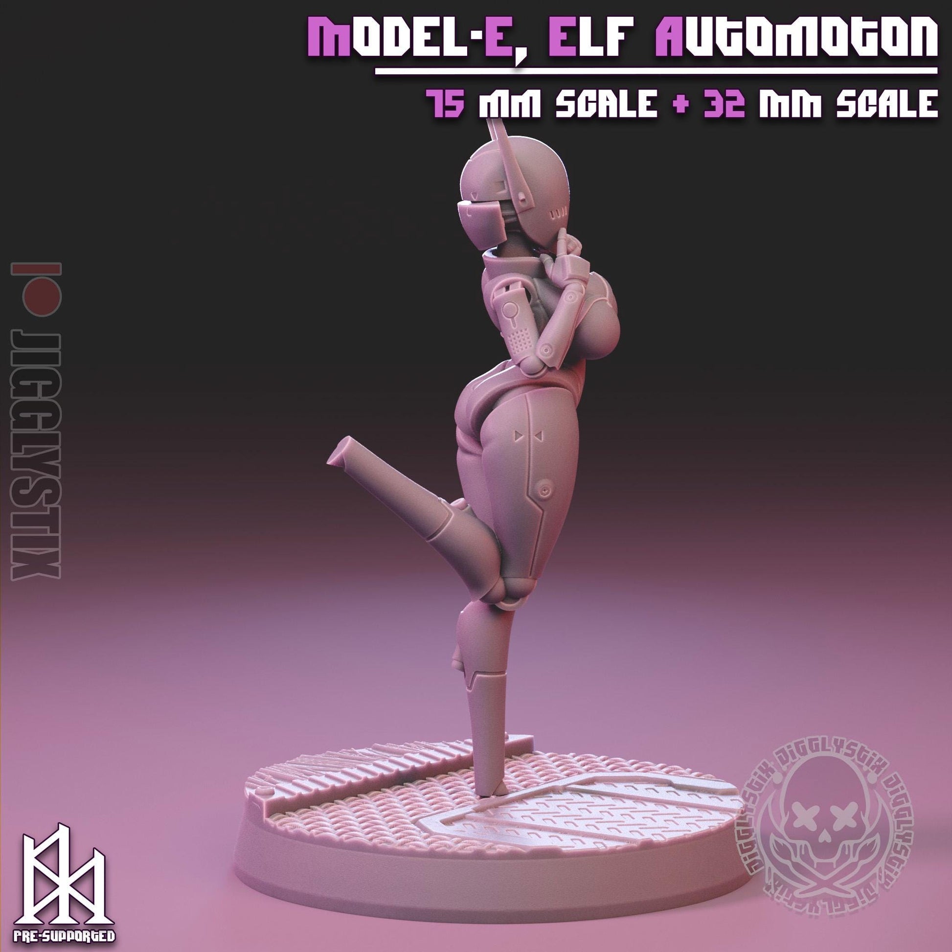 Bashful Daddy Groggers Mini - 32mm or 75mm - Jigglystix