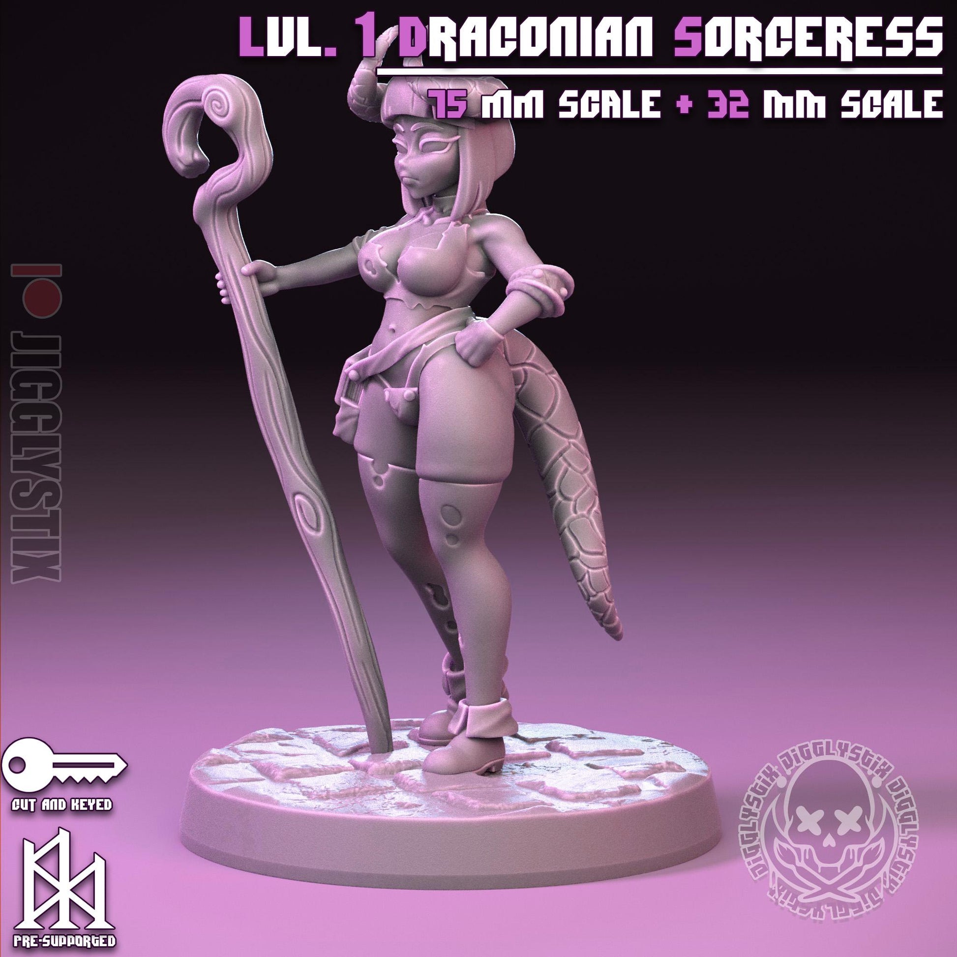Noob Party Pin Up Miniature Bundle | Jigglystix