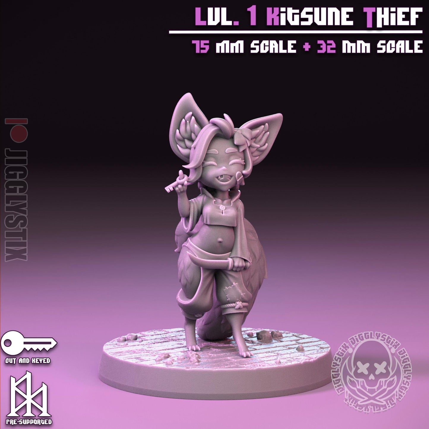 Noob Party Pin Up Miniature Bundle | Jigglystix