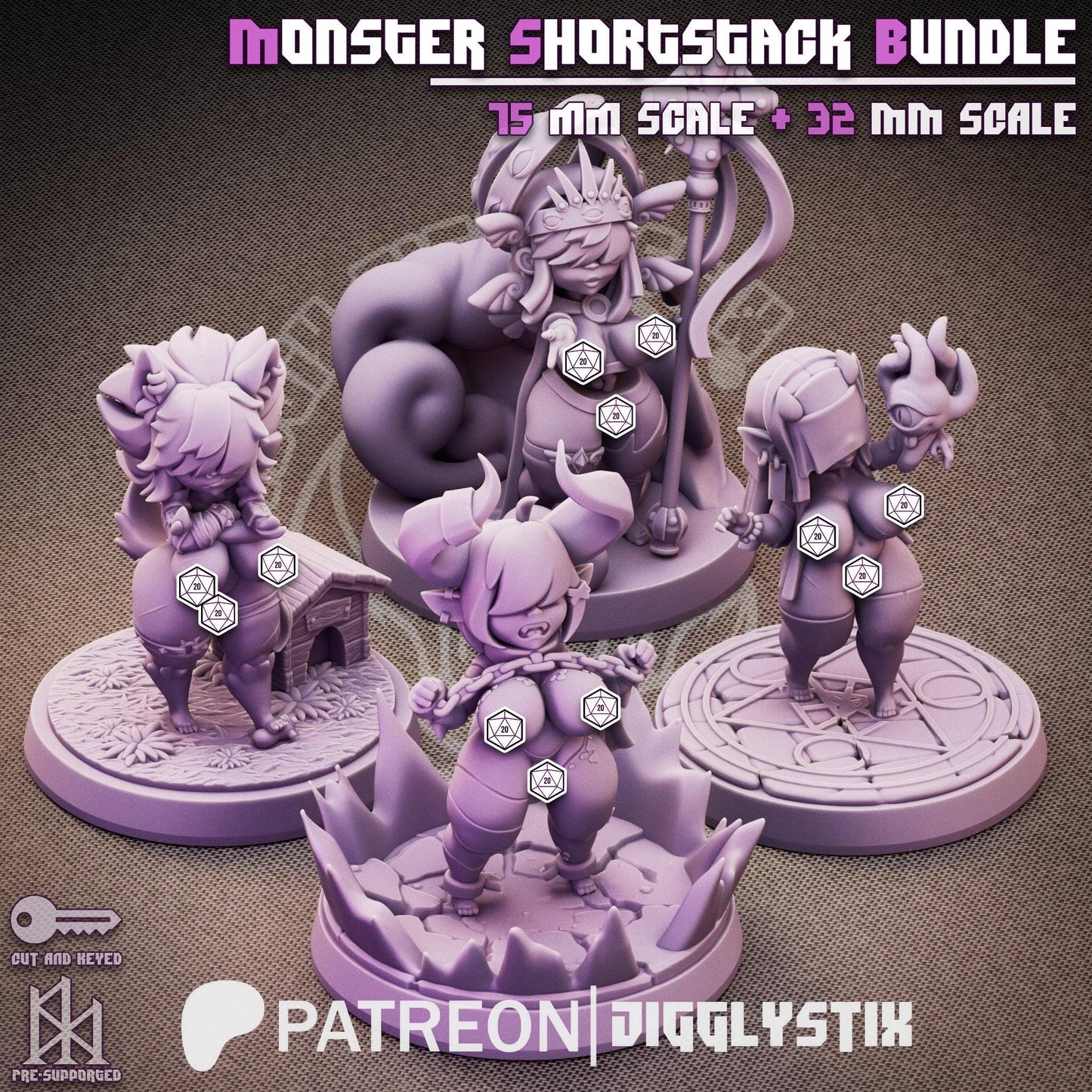 Monster Shortstack Bundle | Jigglystix