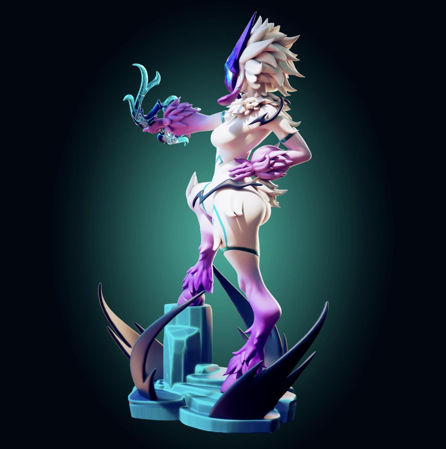 Lamb Inspired Model Kit | 3D Print Resin Figurine | Officer Rhu