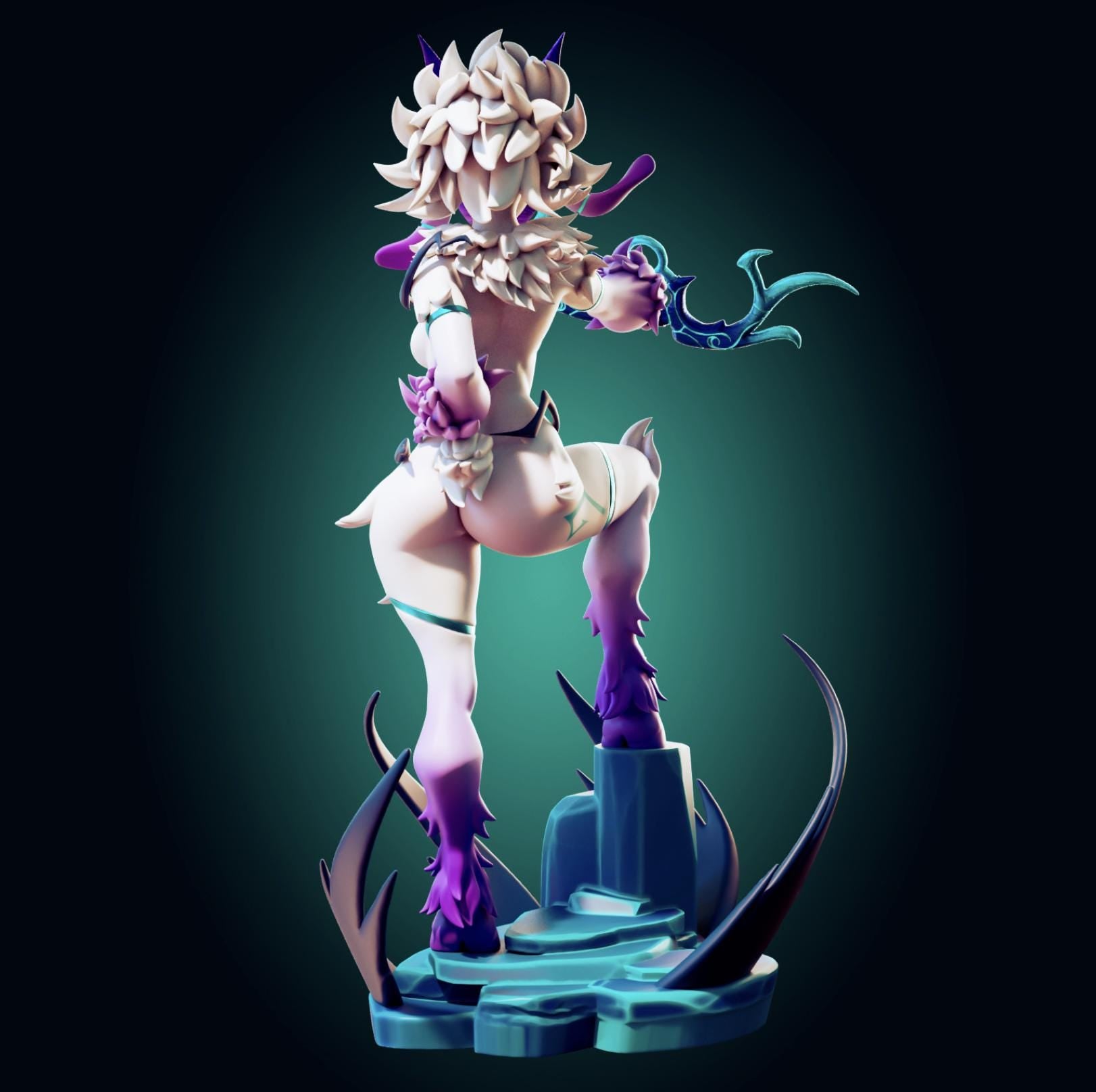 Lamb Inspired Model Kit | 3D Print Resin Figurine | Officer Rhu