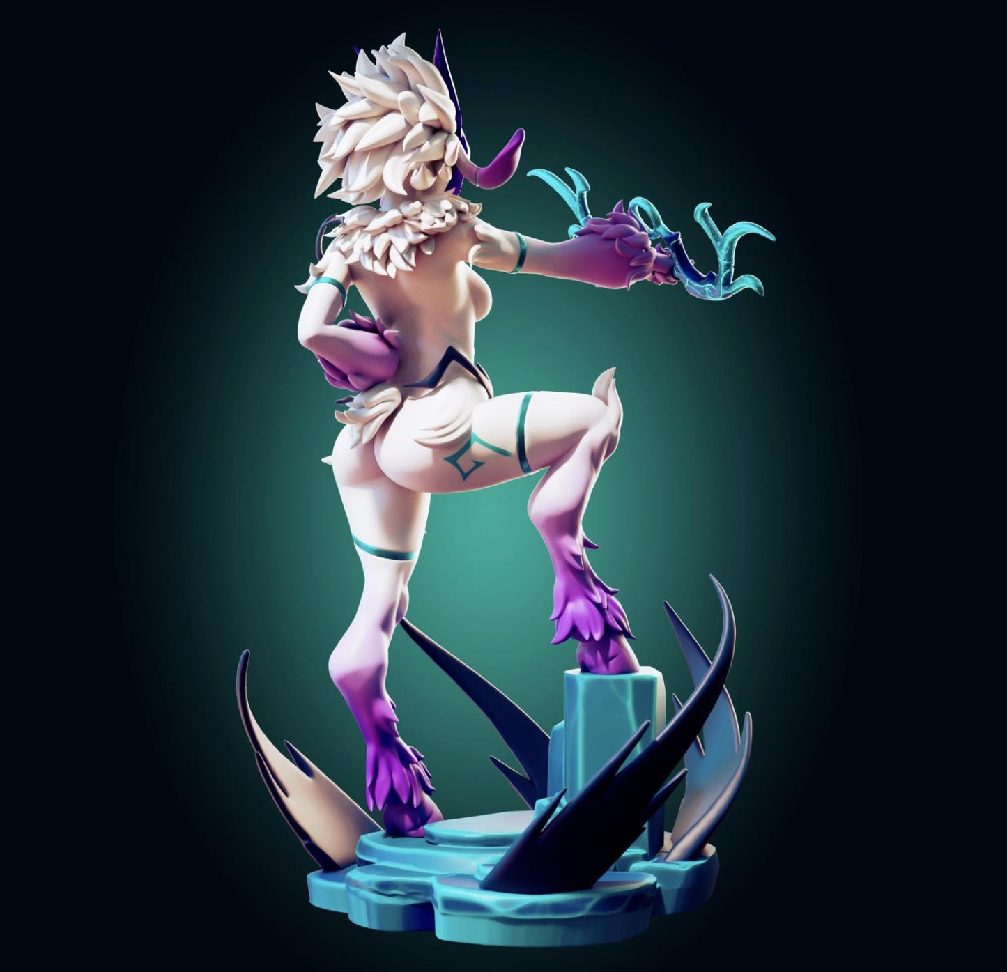 Lamb Inspired Model Kit | 3D Print Resin Figurine | Officer Rhu