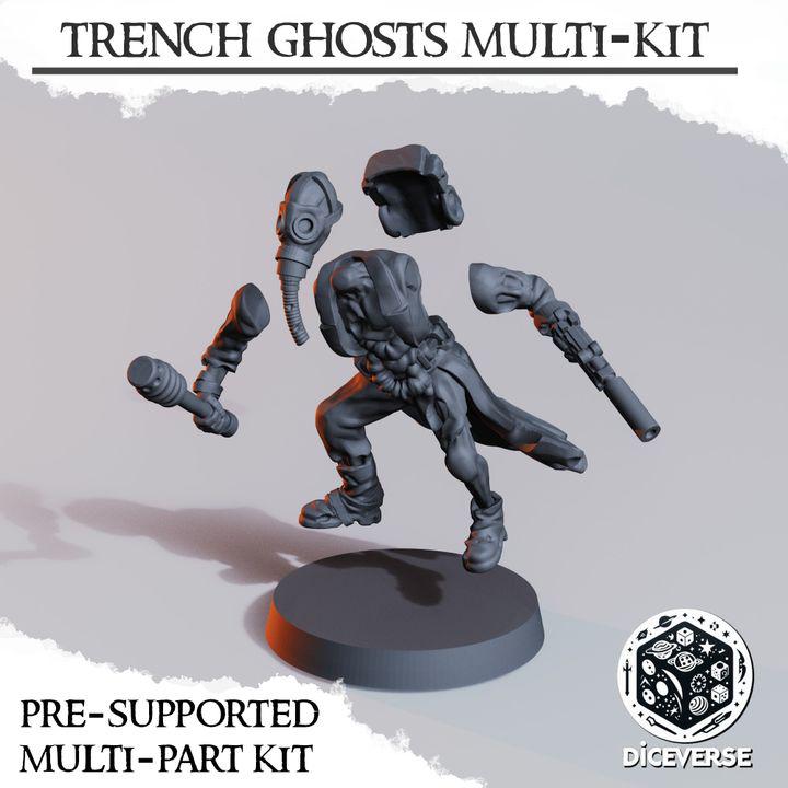 Trench Ghosts Multi-Kit 32mm | Trench Crusade | Diceverse