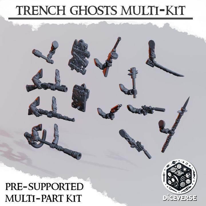 Trench Ghosts Multi-Kit 32mm | Trench Crusade | Diceverse