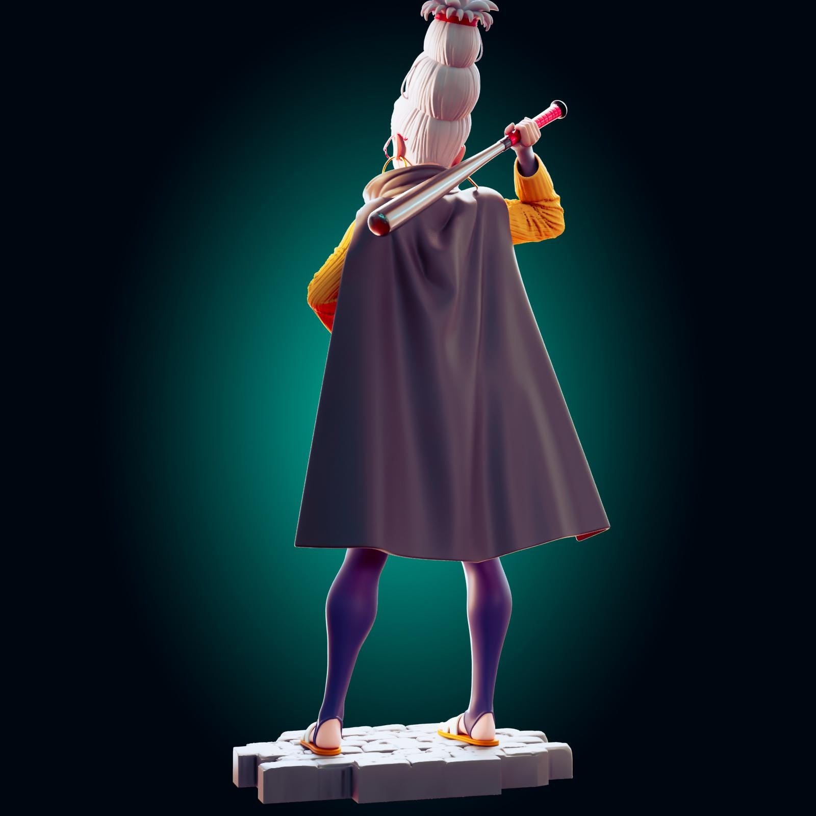 Grandma Pin Up Model Kit | 3D Resin Print Figurine | Officer Rhu