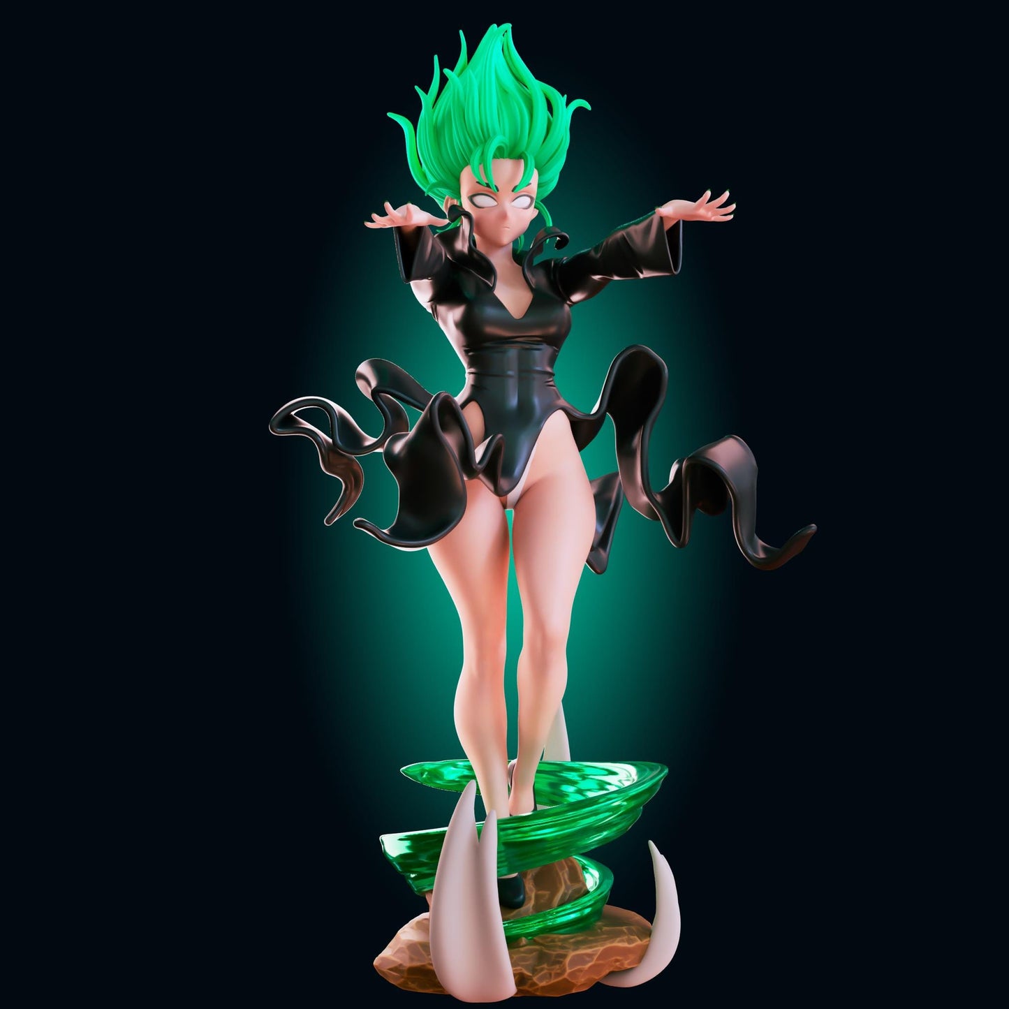 Psychic Girl Model Kit | 3D Resin Print Figurine | Officer Rhu
