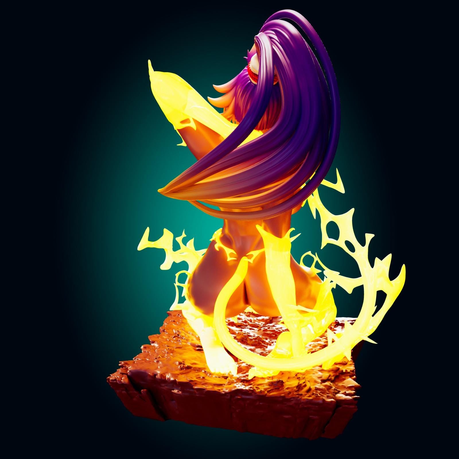 Lightning Cat Girl Model Kit | 3D Resin Print Figurine | Officer Rhu
