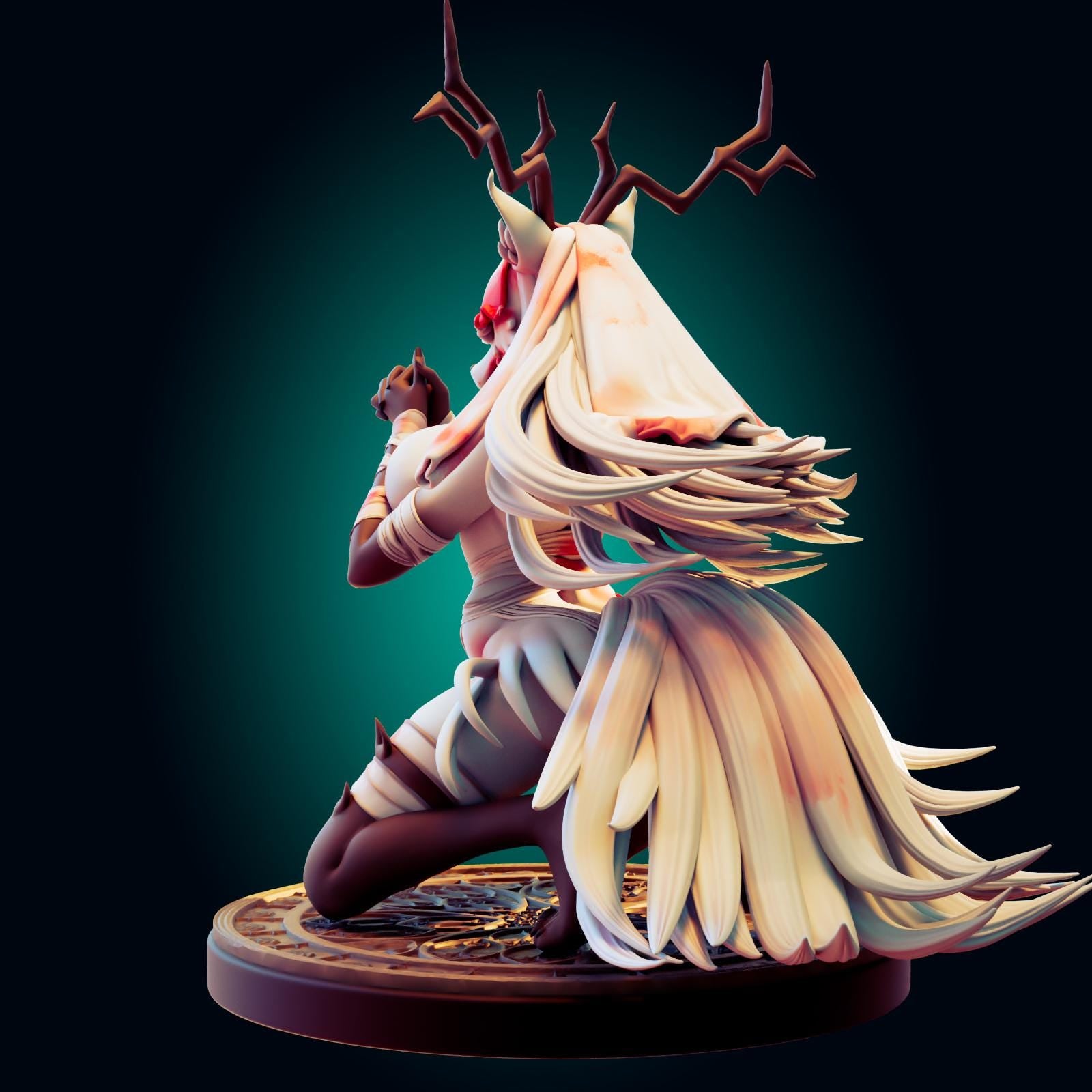 Cleric Beast Model Kit | 3D Resin Print Figurine | Officer Rhu