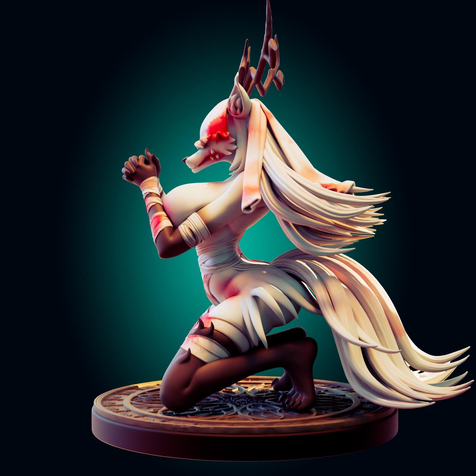 Cleric Beast Model Kit | 3D Resin Print Figurine | Officer Rhu