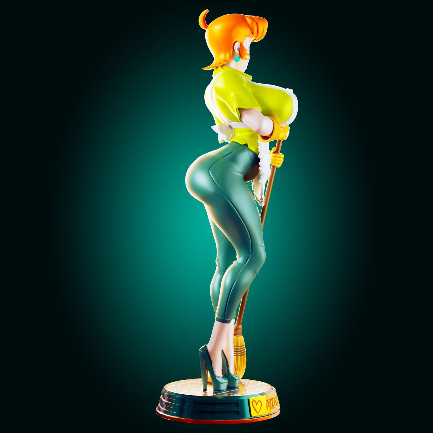 Dexter's Mom Pin Up Model Kit | 3D Resin Print Figurine | Officer Rhu