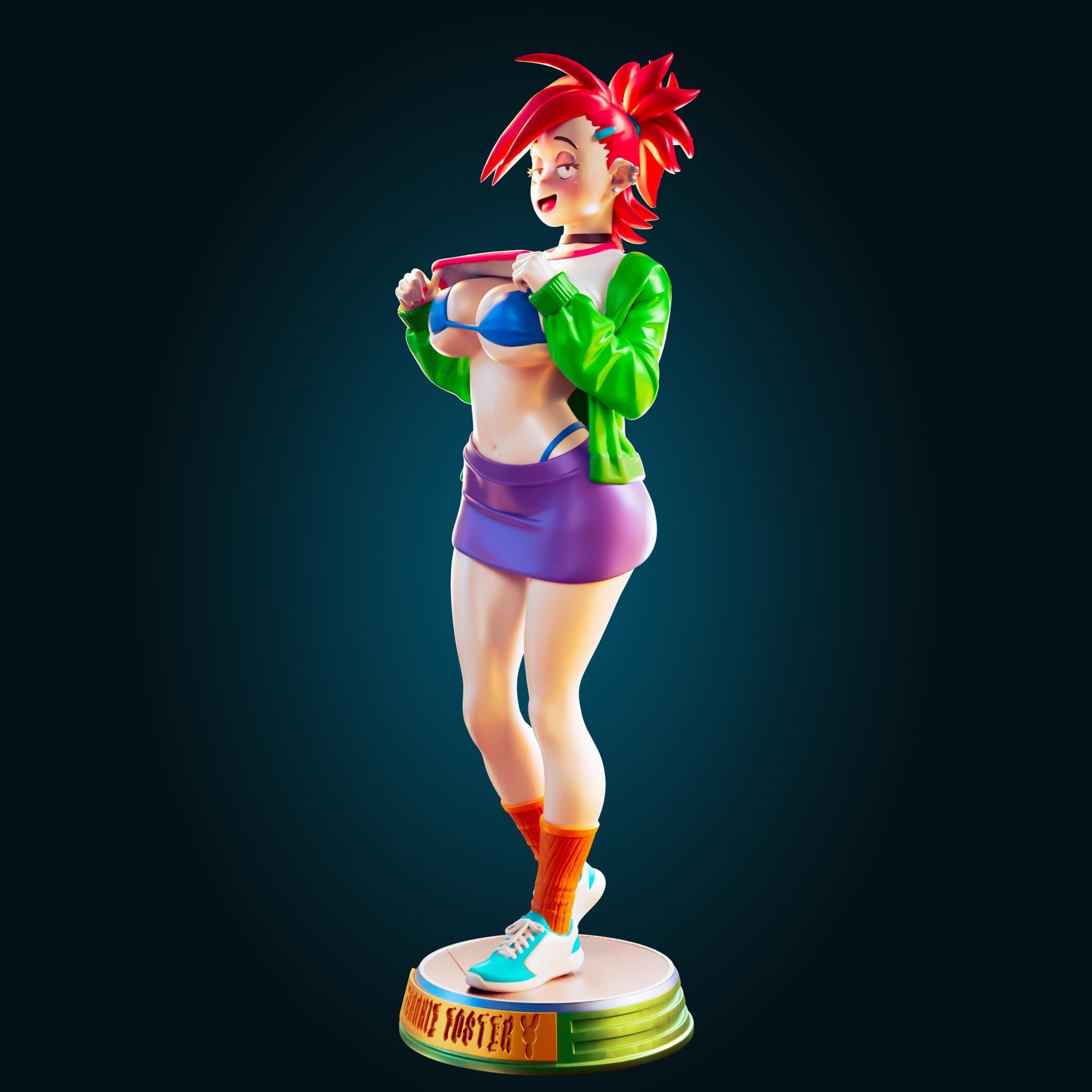 Imaginary Friend Model Kit | 3D Resin Print Figurine | Officer Rhu