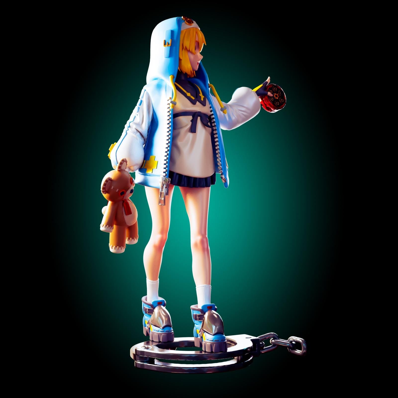 Bounty Hunter Pin Up Model Kit | 3D Resin Print Figurine | Officer Rhu